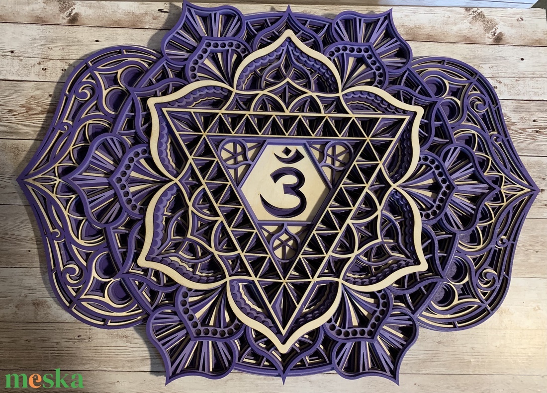 Mandala csakra - Homlokcsakra, Ajna - otthon & életmód - dekoráció - spiritualitás - mandala - Meska.hu Mandala csakra - Homlokcsakra, Ajna - otthon & életmód - dekoráció - spiritualitás - mandala - Meska.hu