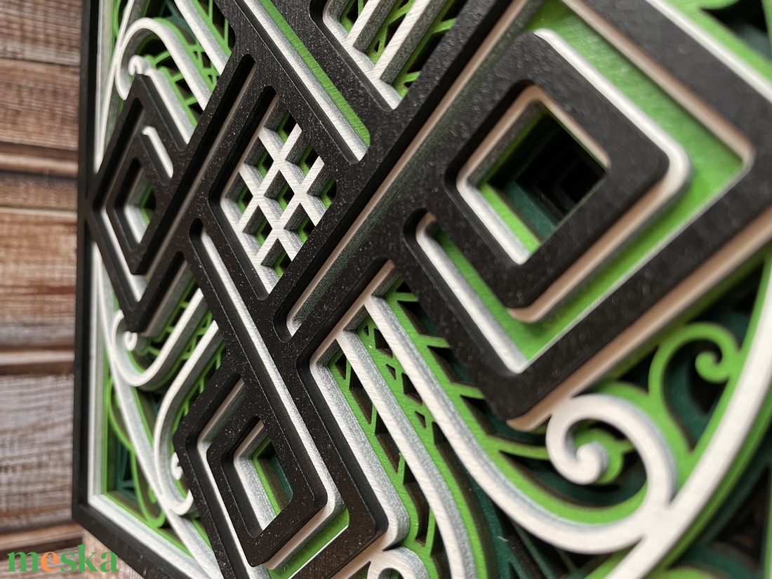 Kelta stílusú több rétegű mandala fali kép - otthon & életmód - dekoráció - kép & falikép - 3d képek - Meska.hu Kelta stílusú több rétegű mandala fali kép - otthon & életmód - dekoráció - kép & falikép - 3d képek - Meska.hu
