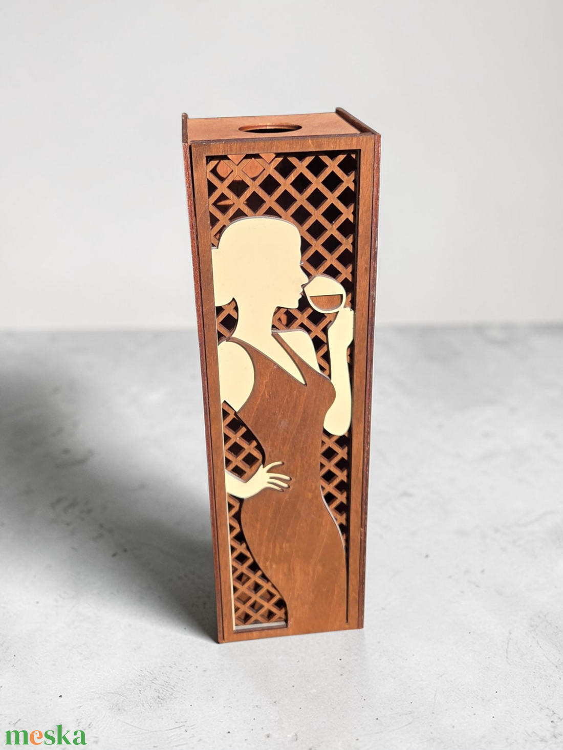 Prémium italtartó - születésnapra, névnapra, évfordulóra, ajándékba - borkóstoló - otthon & életmód - konyhafelszerelés, tálalás - italos kellékek - italtartó - Meska.hu