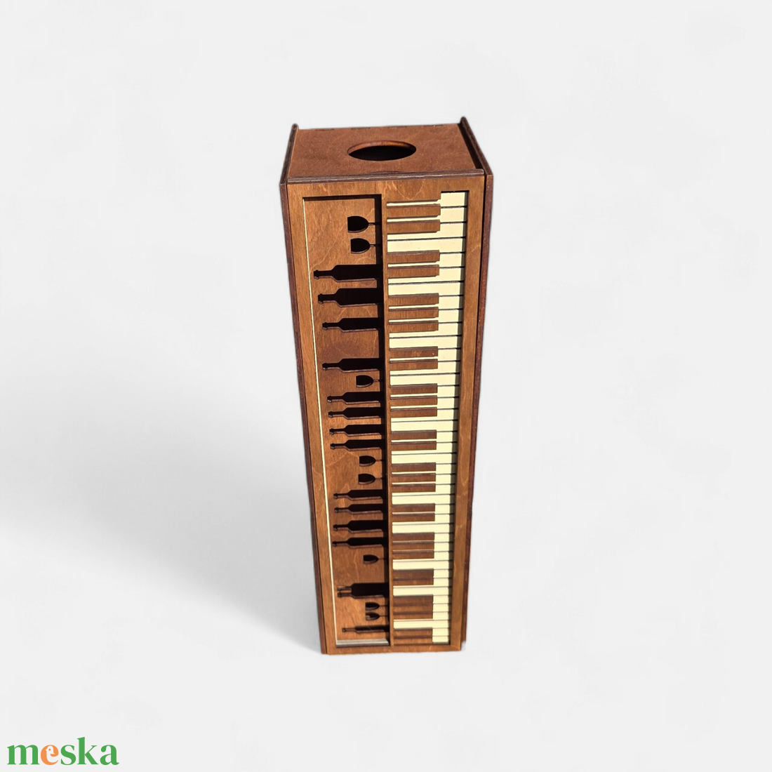 Prémium italtartó - születésnapra, névnapra, évfordulóra, ajándékba - zongora - otthon & életmód - konyhafelszerelés, tálalás - italos kellékek - italtartó - Meska.hu