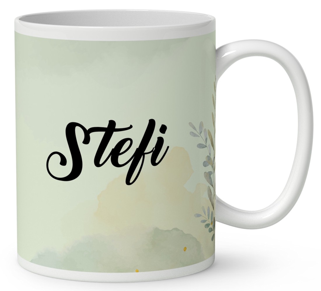 Névvel kérhető - Calico macska portré mintás bögre - otthon & életmód - konyhafelszerelés, tálalás - tálalás - bögre & csésze - Meska.hu