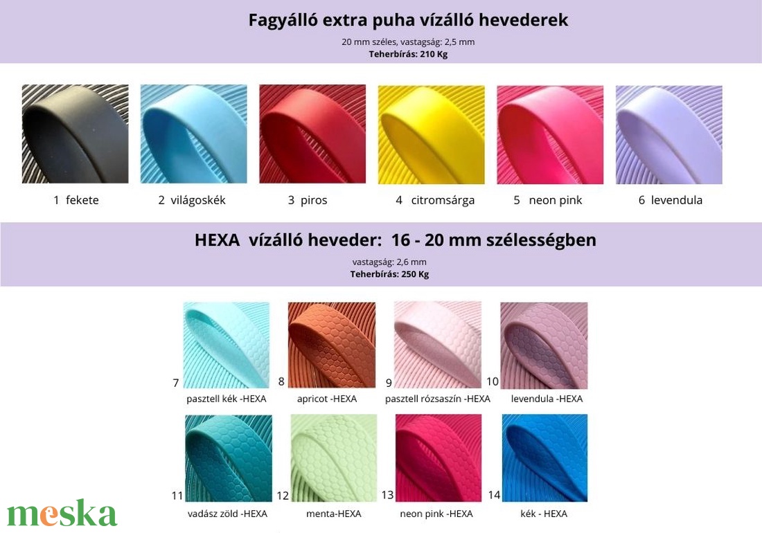 Puha állítható vízálló Nyakörv - fém TUK csattal   - több színben - otthon & életmód - kisállatoknak - kutyáknak - kutya nyakörv, póráz szett - Meska.hu