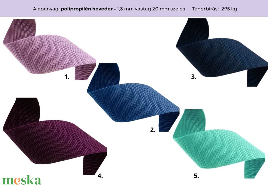 Polipropilén PÓRÁZOK, kiképzőpórázok - otthon & életmód - kisállatoknak - kutyáknak - kutya póráz - Meska.hu