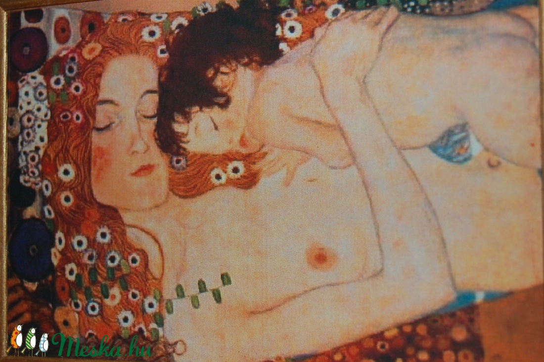 Teás doboz Klimt képével - - Meska.hu Teás doboz Klimt képével - - Meska.hu