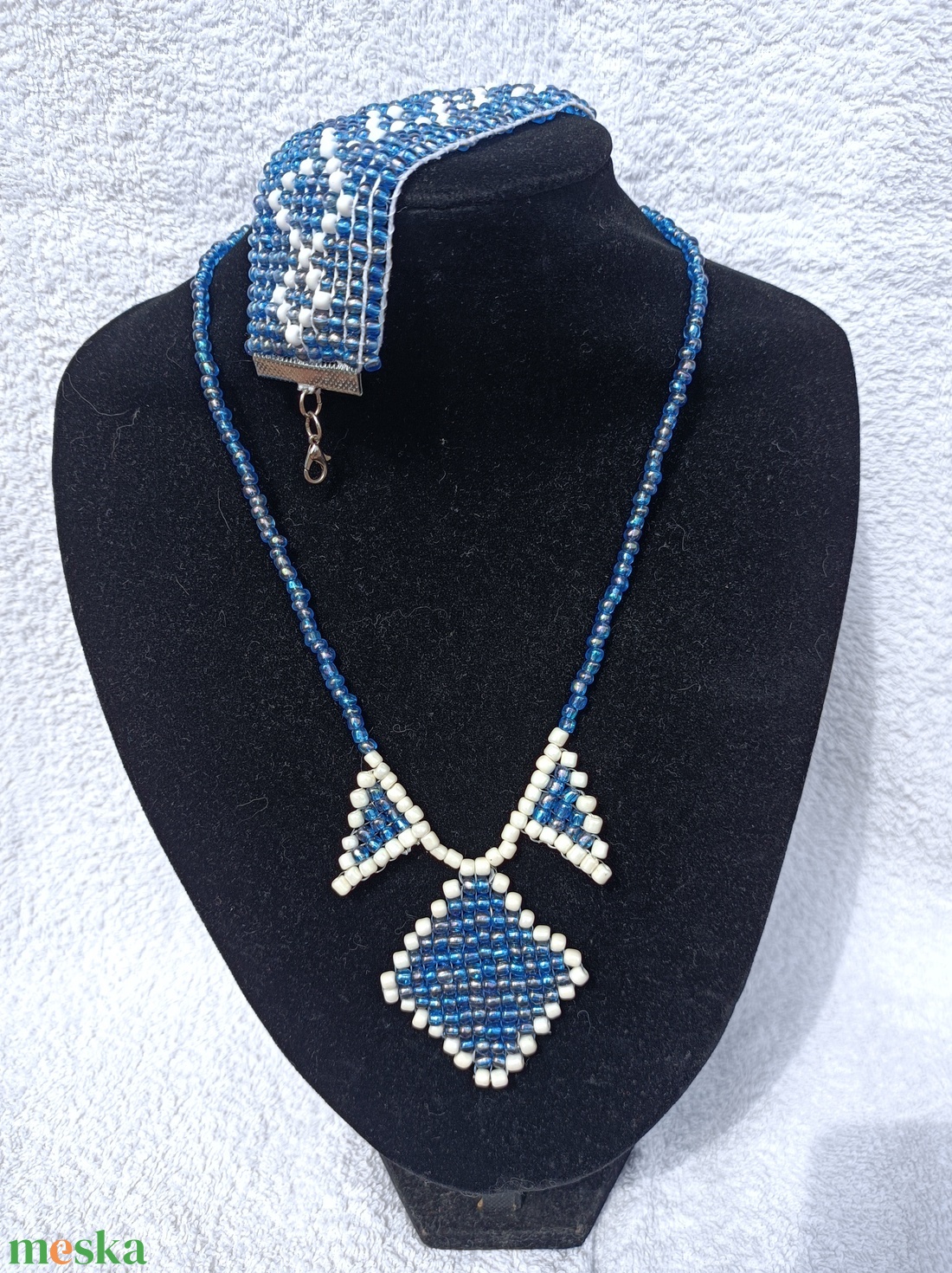 3 - ékszer - nyaklánc - gyöngyös nyaklánc - Meska.hu