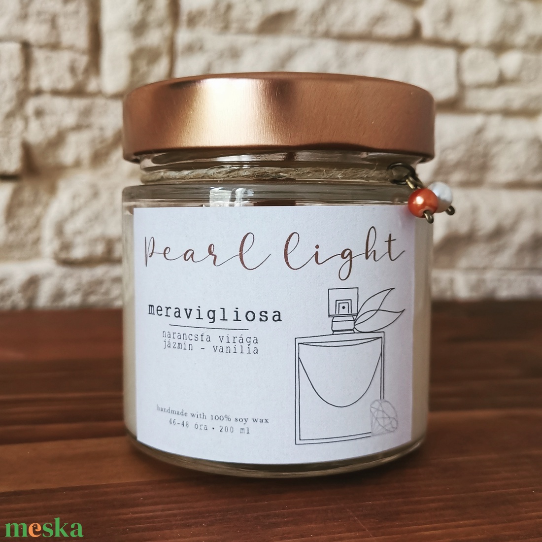 Meravigliosa szójagyertya DESIGNER - otthon & életmód - gyertya, illat, aroma - gyertya - Meska.hu Meravigliosa szójagyertya DESIGNER - otthon & életmód - gyertya, illat, aroma - gyertya - Meska.hu