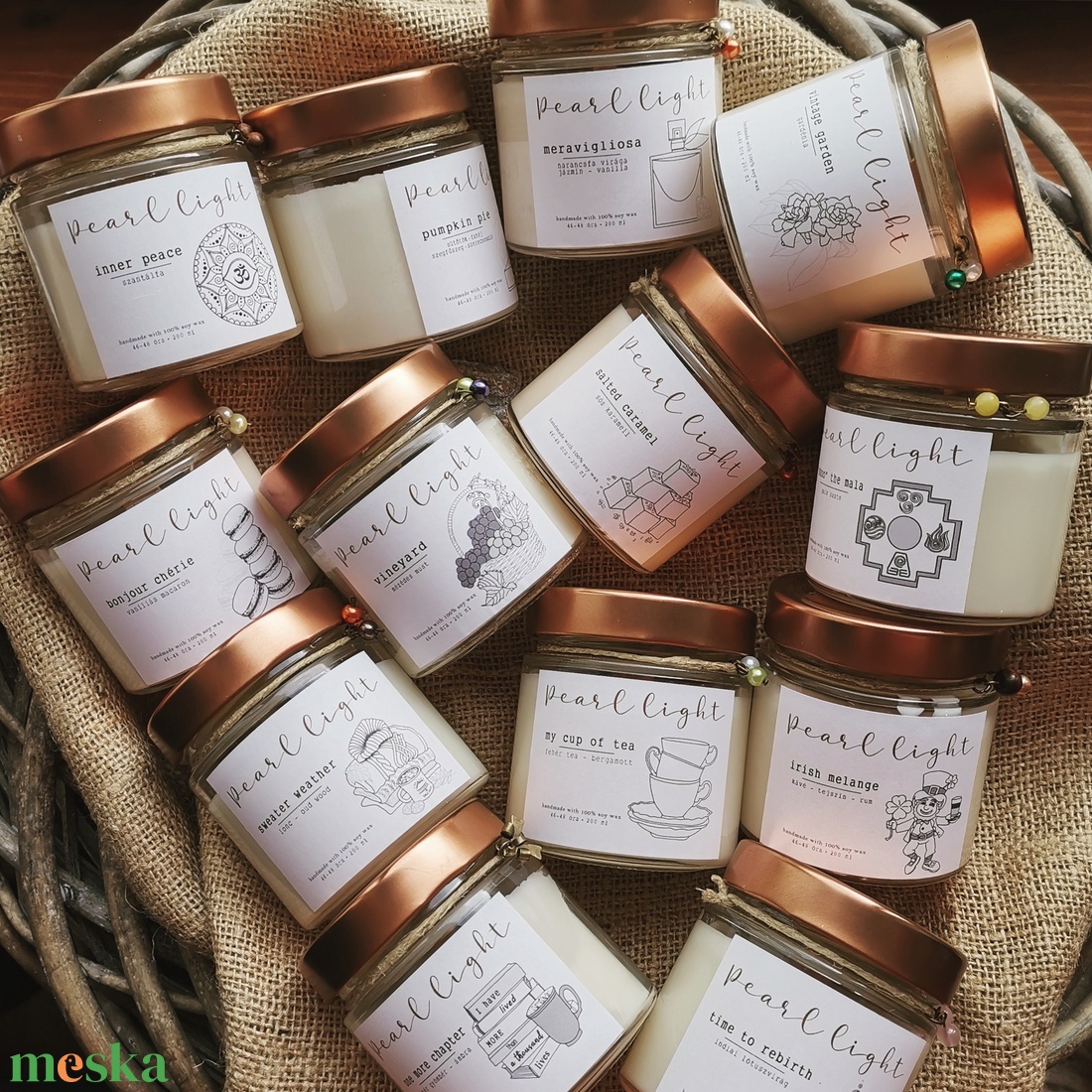 Meravigliosa szójagyertya DESIGNER - otthon & életmód - gyertya, illat, aroma - gyertya - Meska.hu Meravigliosa szójagyertya DESIGNER - otthon & életmód - gyertya, illat, aroma - gyertya - Meska.hu