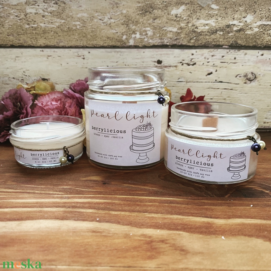 Berrylicious szójagyertya DESIGNER - otthon & életmód - gyertya, illat, aroma - gyertya - Meska.hu Berrylicious szójagyertya DESIGNER - otthon & életmód - gyertya, illat, aroma - gyertya - Meska.hu