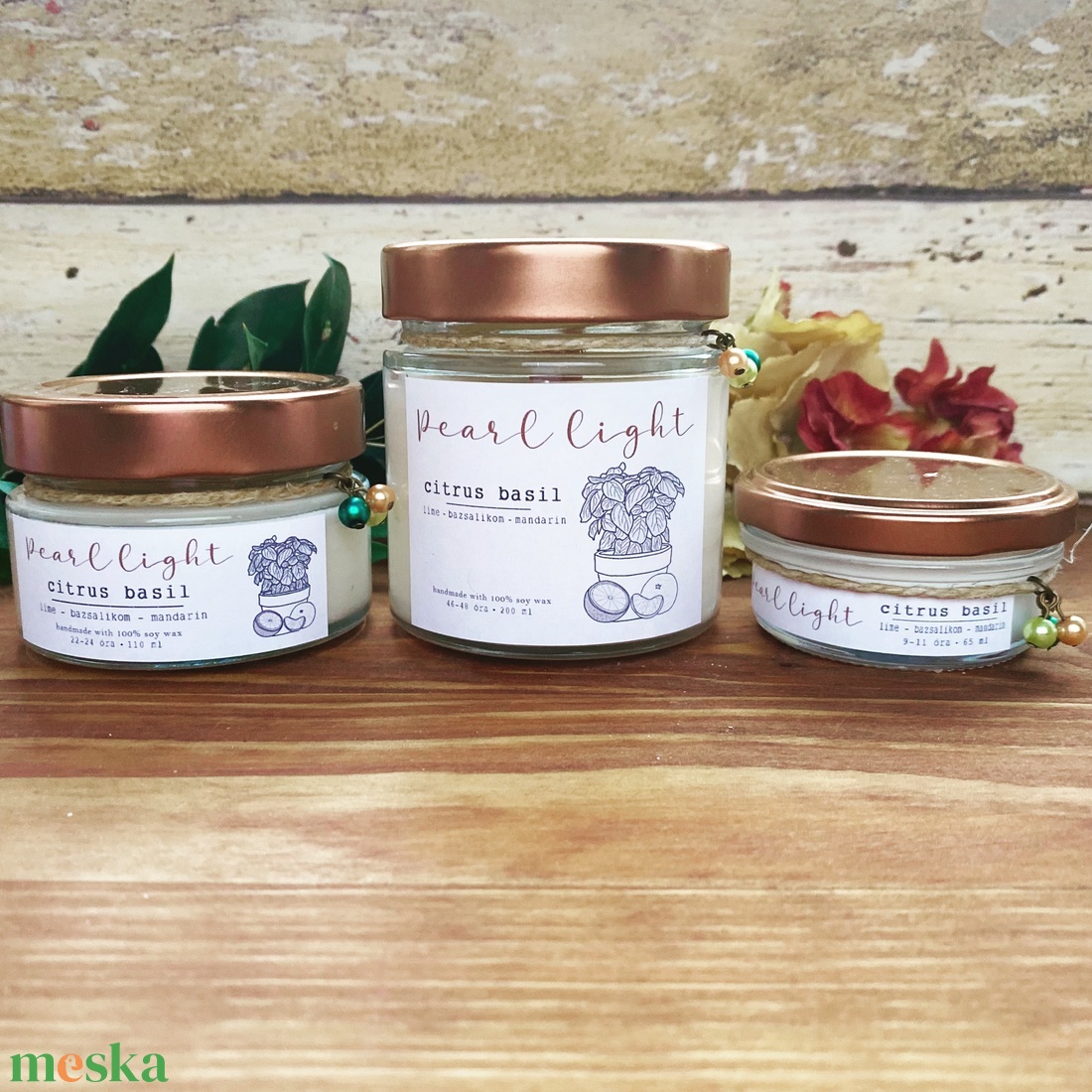 Citrus Basil szójagyertya DESIGNER - otthon & életmód - gyertya, illat, aroma - gyertya - Meska.hu Citrus Basil szójagyertya DESIGNER - otthon & életmód - gyertya, illat, aroma - gyertya - Meska.hu