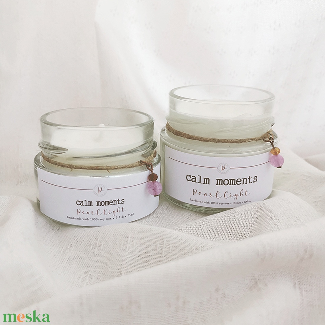 Calm Moments 100 ml - otthon & életmód - gyertya, illat, aroma - gyertya - Meska.hu Calm Moments 100 ml - otthon & életmód - gyertya, illat, aroma - gyertya - Meska.hu