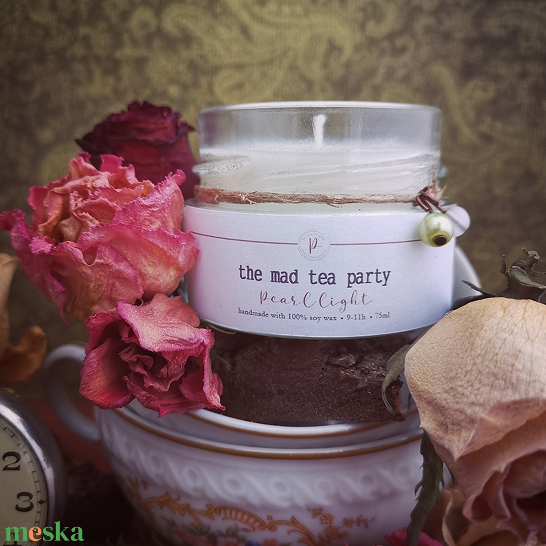 Fehér tea szójagyertya 75ml - otthon & életmód - gyertya, illat, aroma - gyertya - Meska.hu Fehér tea szójagyertya 75ml - otthon & életmód - gyertya, illat, aroma - gyertya - Meska.hu