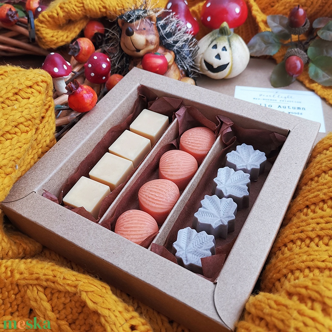 HELLO AUTUMN - illatviasz válogatás - otthon & életmód - gyertya, illat, aroma - illatviasz - Meska.hu