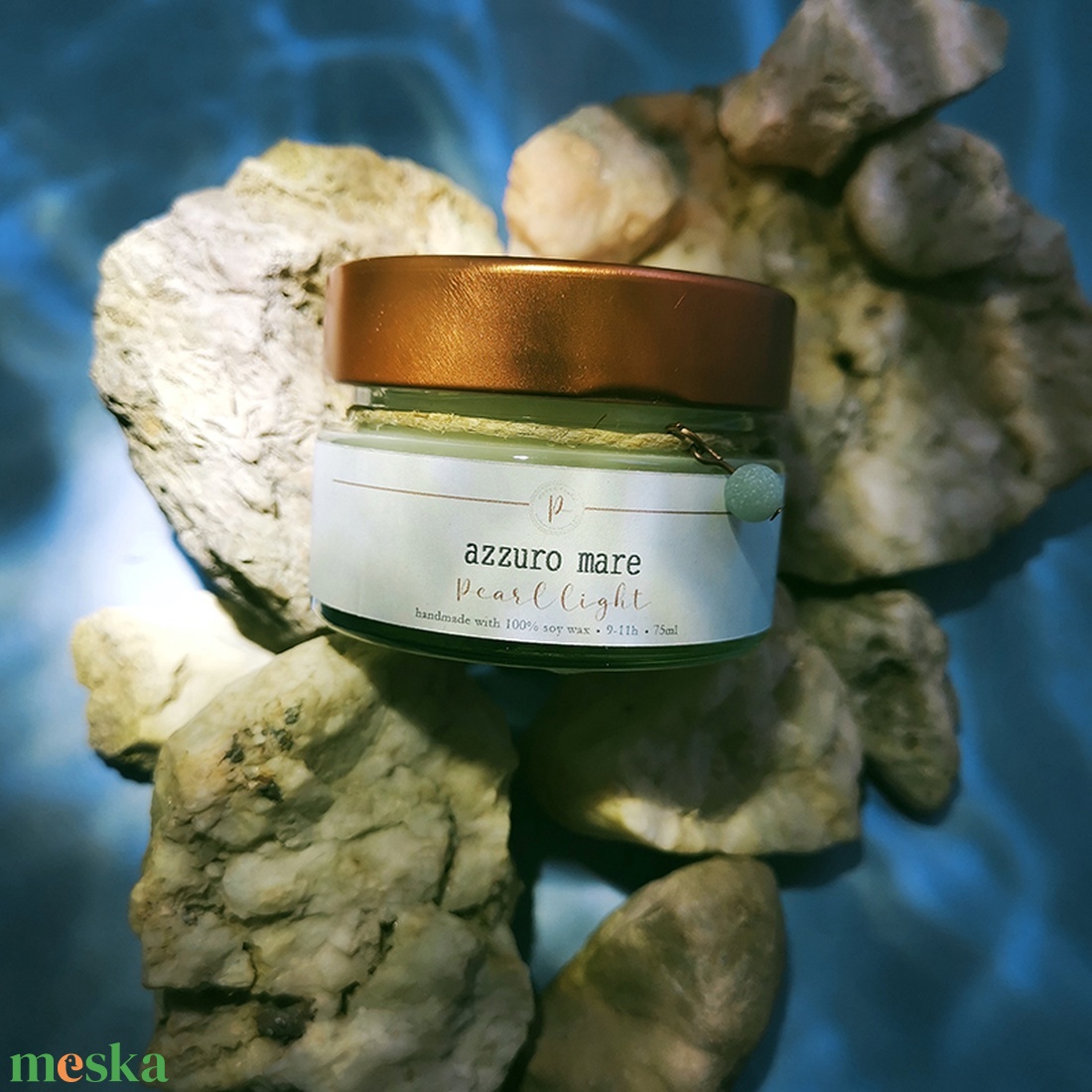 az Acqua di Gio illata - Azzuro Mare 75 ml - otthon & életmód - gyertya, illat, aroma - gyertya - Meska.hu az Acqua di Gio illata - Azzuro Mare 75 ml - otthon & életmód - gyertya, illat, aroma - gyertya - Meska.hu