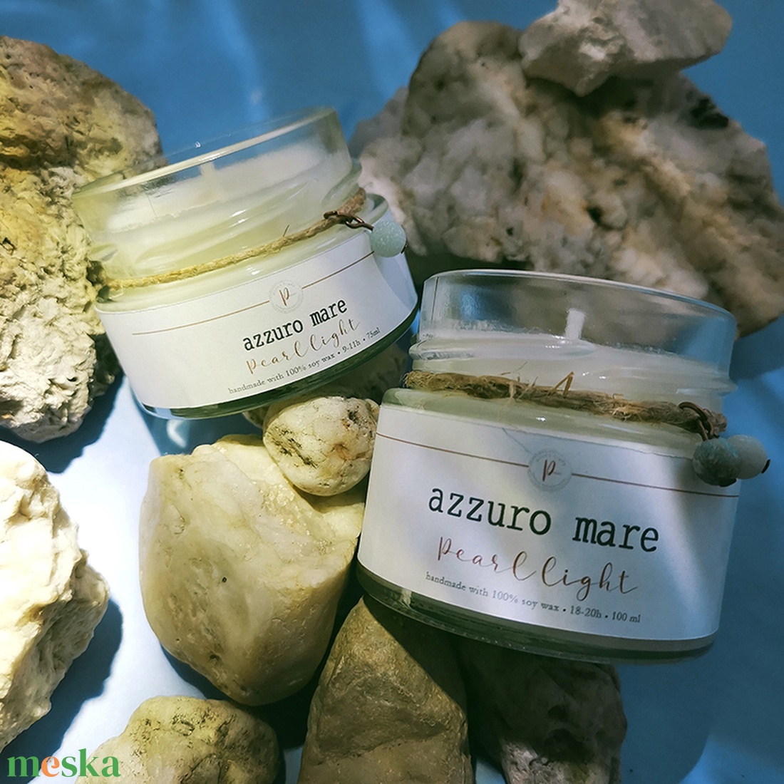 az Acqua di Gio illata - Azzuro Mare 75 ml - otthon & életmód - gyertya, illat, aroma - gyertya - Meska.hu az Acqua di Gio illata - Azzuro Mare 75 ml - otthon & életmód - gyertya, illat, aroma - gyertya - Meska.hu