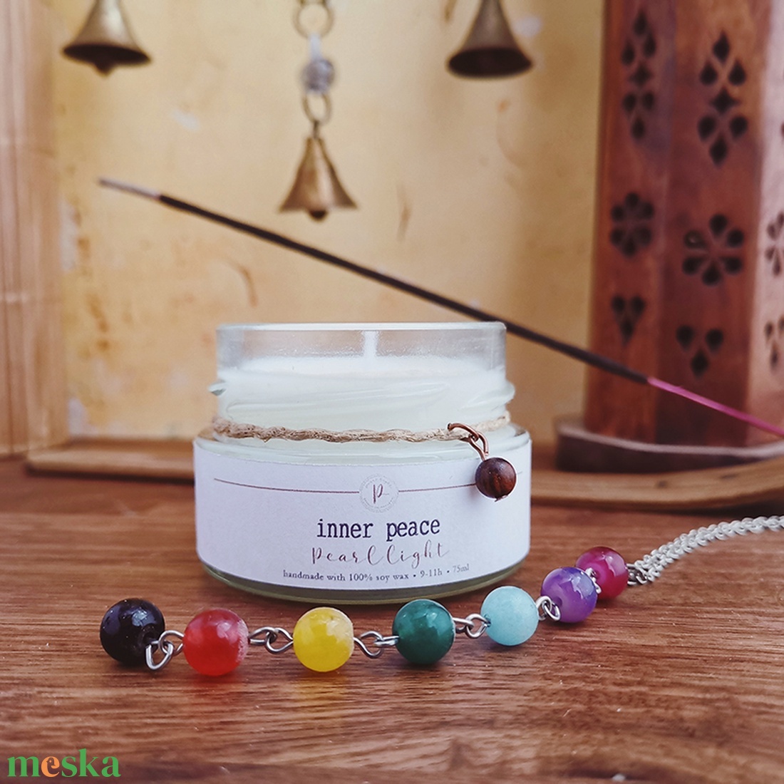 HARMONY Pearl Box - otthon & életmód - gyertya, illat, aroma - gyertya - Meska.hu