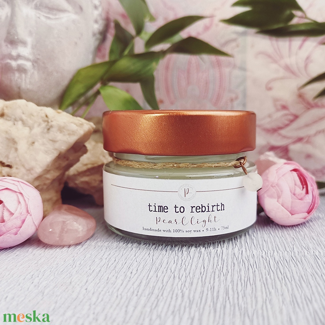 Time to Rebirth 75 ml - otthon & életmód - gyertya, illat, aroma - gyertya - Meska.hu Time to Rebirth 75 ml - otthon & életmód - gyertya, illat, aroma - gyertya - Meska.hu
