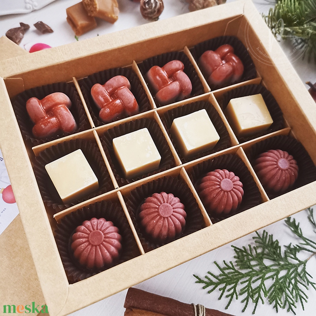 CRAZY ANYÁK KARÁCSONYA - illatviasz válogatás - karácsony - karácsonyi lakásdekoráció - karácsonyi illatgyertya, mécses - Meska.hu