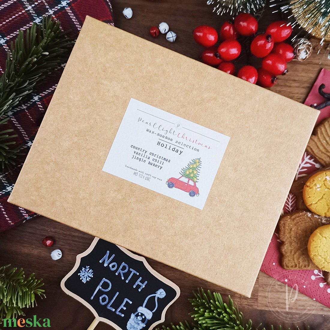 HOLIDAY - illatviasz válogatás - karácsony - karácsonyi lakásdekoráció - karácsonyi illatgyertya, mécses - Meska.hu