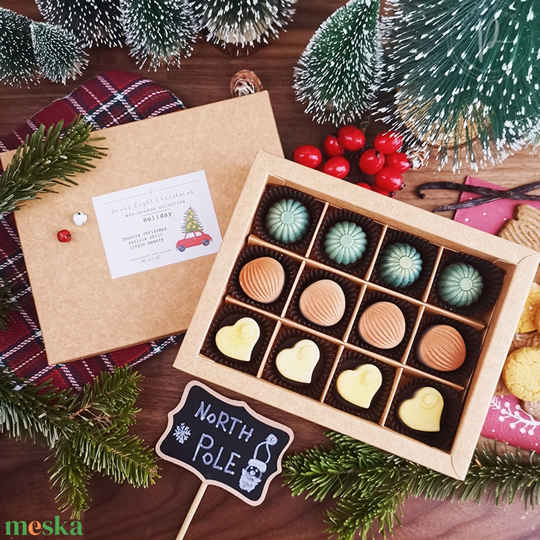 HOLIDAY - illatviasz válogatás - karácsony - karácsonyi lakásdekoráció - karácsonyi illatgyertya, mécses - Meska.hu