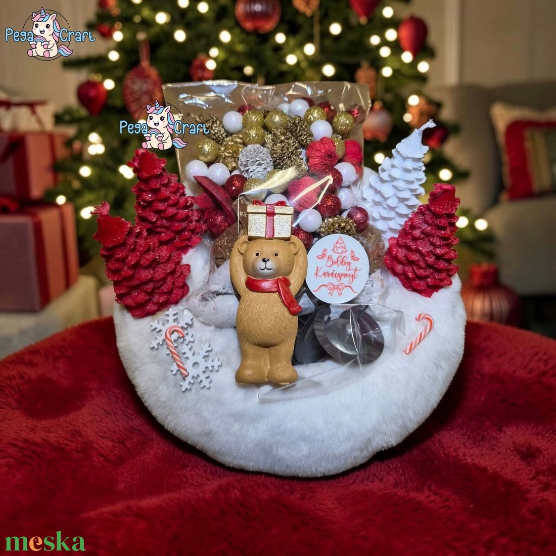 Csináld magad , adventi szett DIY - karácsony - adventi díszek - adventi koszorú - Meska.hu