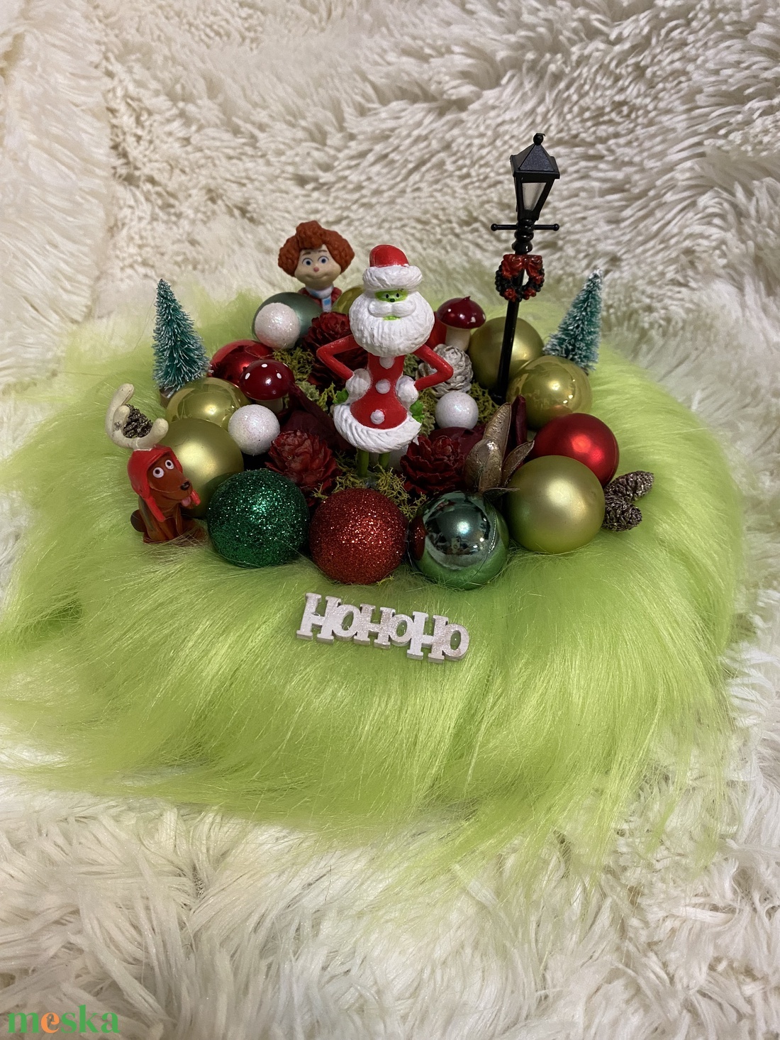 Grincs. Karácsonyi koszorú, - karácsony - adventi díszek - adventi koszorú - Meska.hu Grincs. Karácsonyi koszorú, - karácsony - adventi díszek - adventi koszorú - Meska.hu