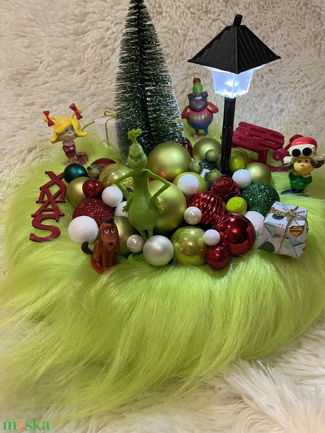 Grincs Karácsonyi koszorú - karácsony - adventi díszek - adventi koszorú - Meska.hu Grincs Karácsonyi koszorú - karácsony - adventi díszek - adventi koszorú - Meska.hu
