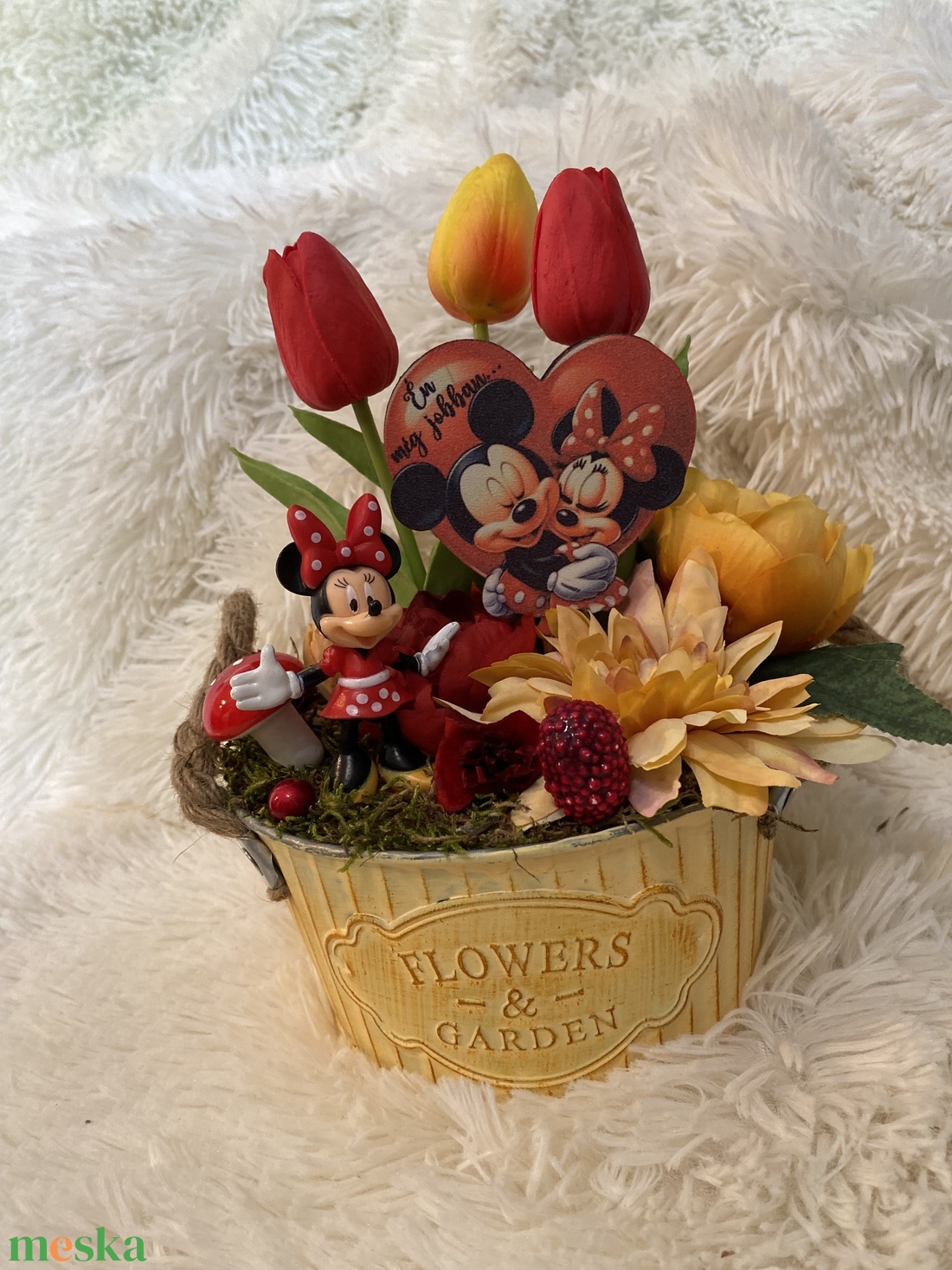 Disney Minnie asztal disz - otthon & életmód - dekoráció - virágdísz és tartó - virágtartó - Meska.hu Disney Minnie asztal disz - otthon & életmód - dekoráció - virágdísz és tartó - virágtartó - Meska.hu