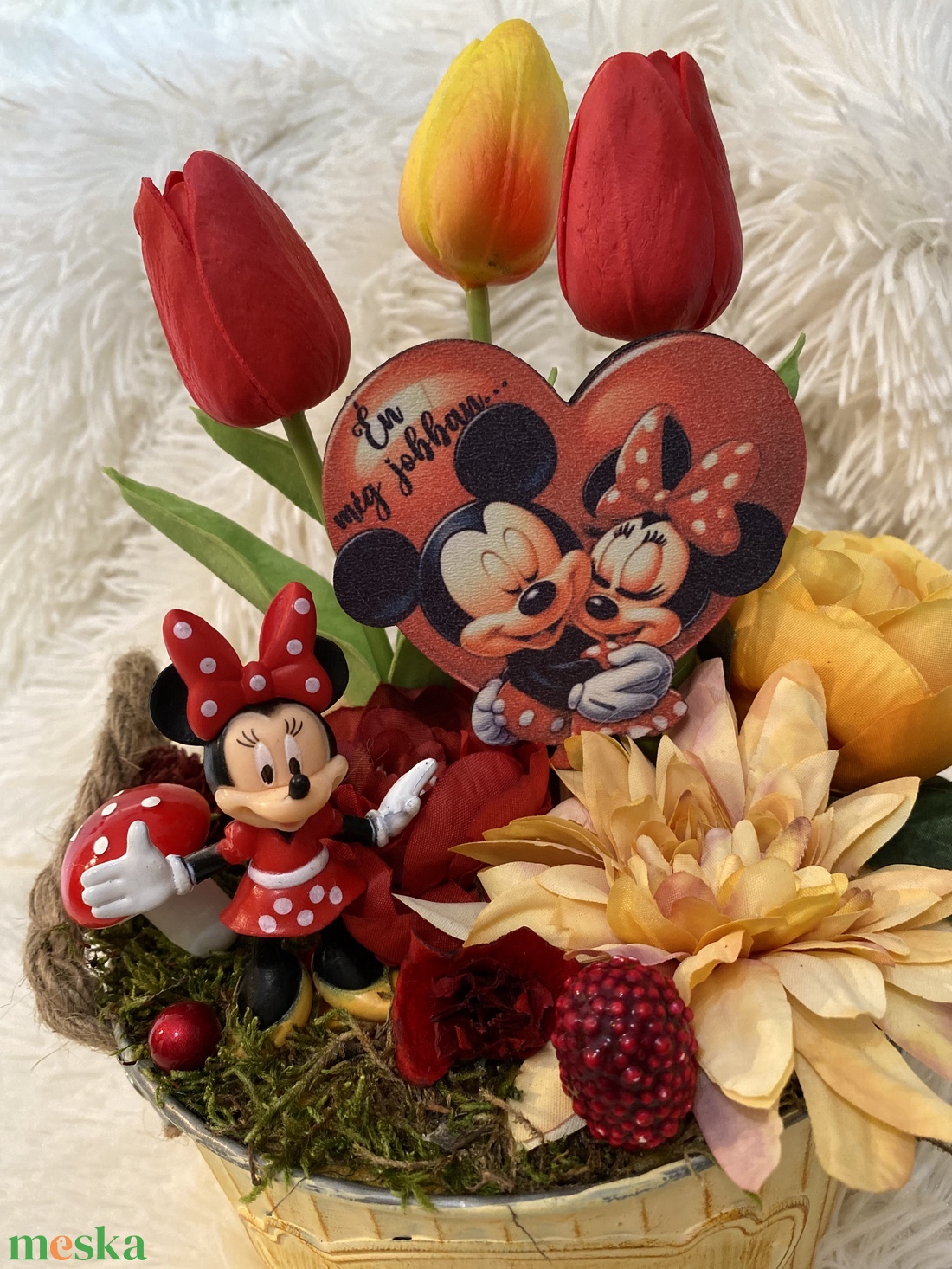 Disney Minnie asztal disz - otthon & életmód - dekoráció - virágdísz és tartó - virágtartó - Meska.hu Disney Minnie asztal disz - otthon & életmód - dekoráció - virágdísz és tartó - virágtartó - Meska.hu