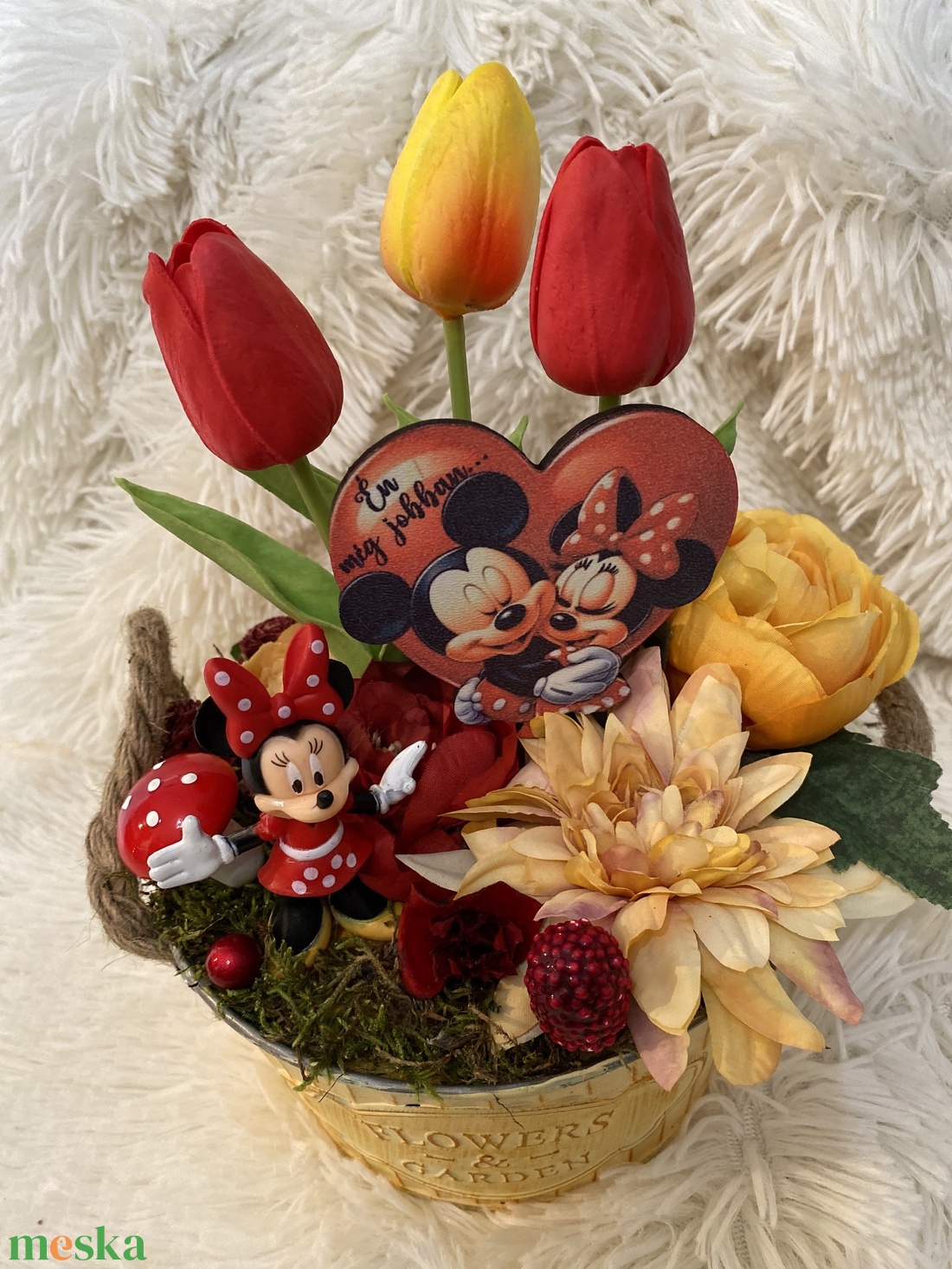 Disney Minnie asztal disz - otthon & életmód - dekoráció - virágdísz és tartó - virágtartó - Meska.hu Disney Minnie asztal disz - otthon & életmód - dekoráció - virágdísz és tartó - virágtartó - Meska.hu