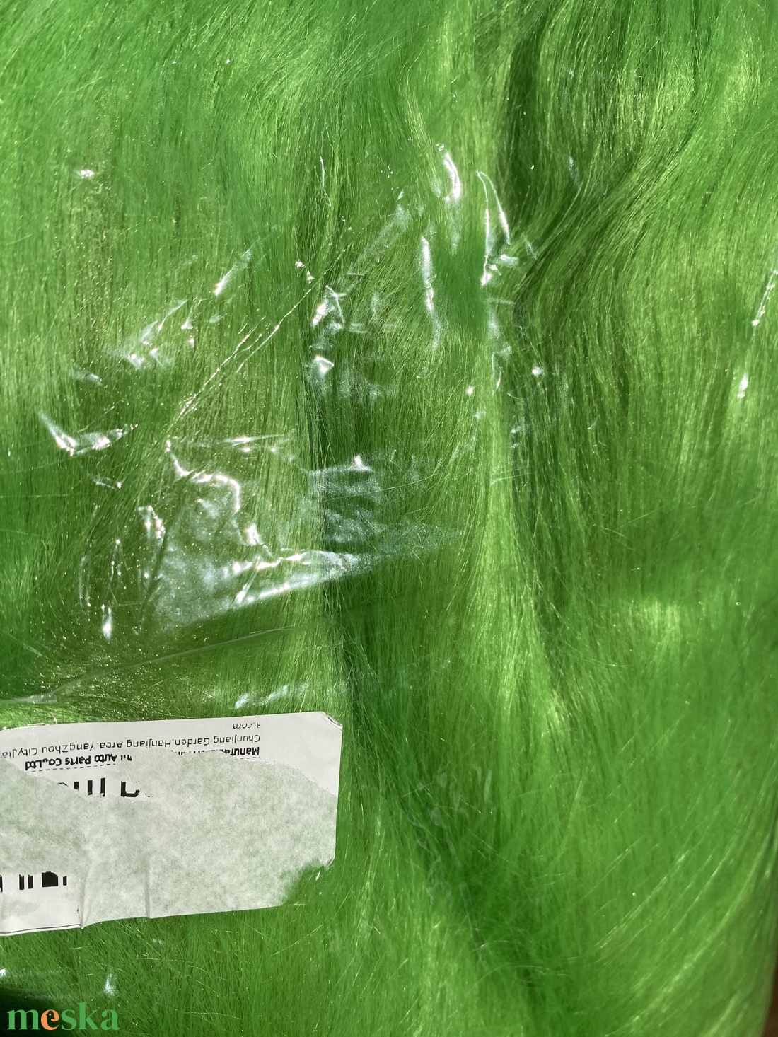 grincs alaphoz mű szőrme  - diy (csináld magad) - egységcsomag - Meska.hu