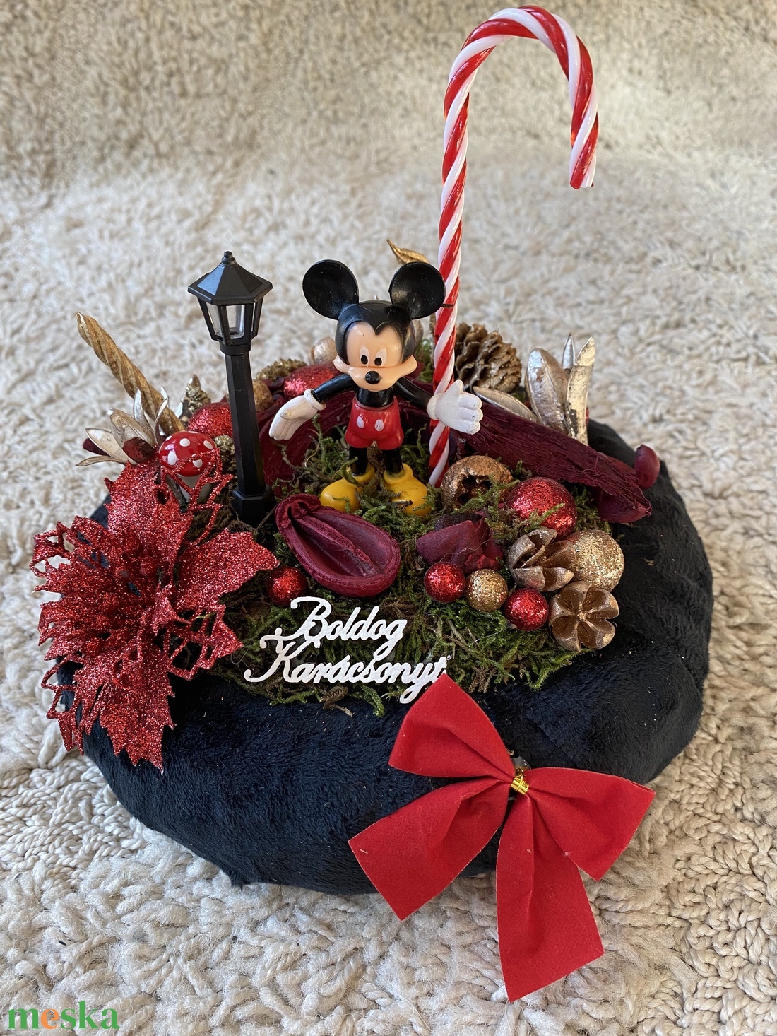 Disney Mickey Egér karácsonyi asztal disz - karácsony - karácsonyi lakásdekoráció - karácsonyfadíszek - Meska.hu Disney Mickey Egér karácsonyi asztal disz - karácsony - karácsonyi lakásdekoráció - karácsonyfadíszek - Meska.hu