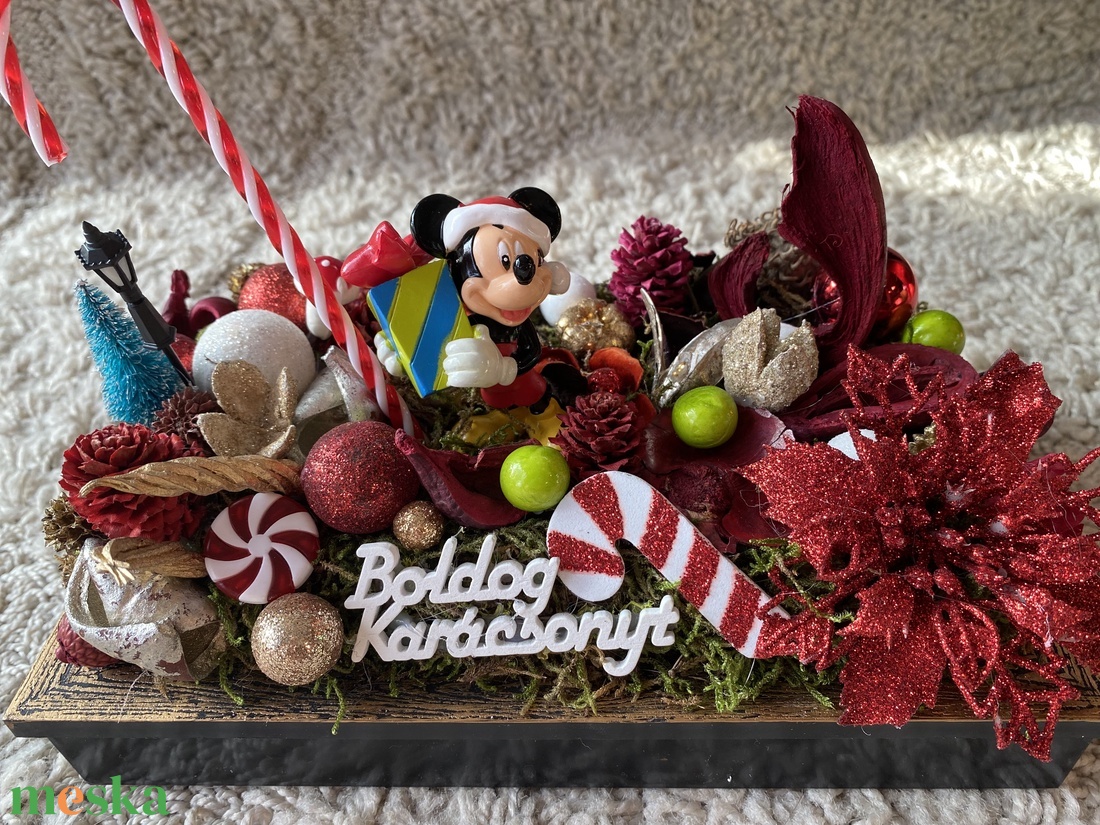 Disney Mickey Egér karácsonyi asztal disz - karácsony - karácsonyi lakásdekoráció - karácsonyfadíszek - Meska.hu Disney Mickey Egér karácsonyi asztal disz - karácsony - karácsonyi lakásdekoráció - karácsonyfadíszek - Meska.hu