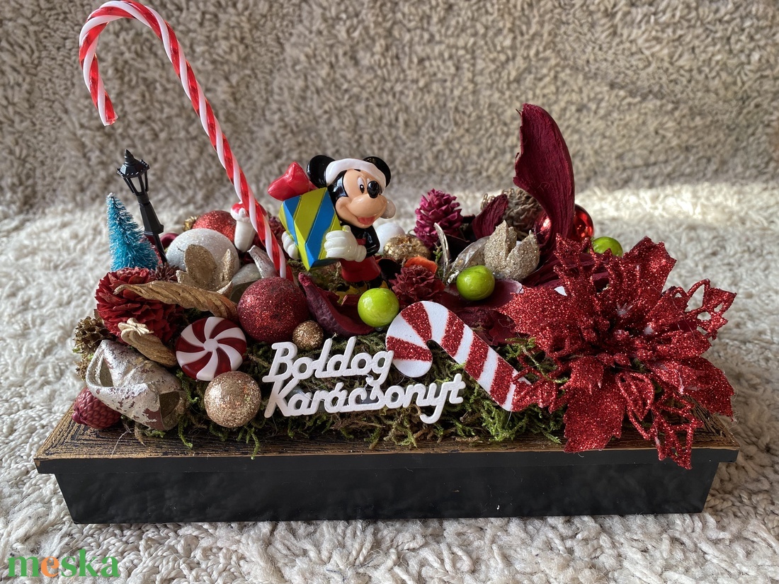 Disney Mickey Egér karácsonyi asztal disz - karácsony - karácsonyi lakásdekoráció - karácsonyfadíszek - Meska.hu Disney Mickey Egér karácsonyi asztal disz - karácsony - karácsonyi lakásdekoráció - karácsonyfadíszek - Meska.hu