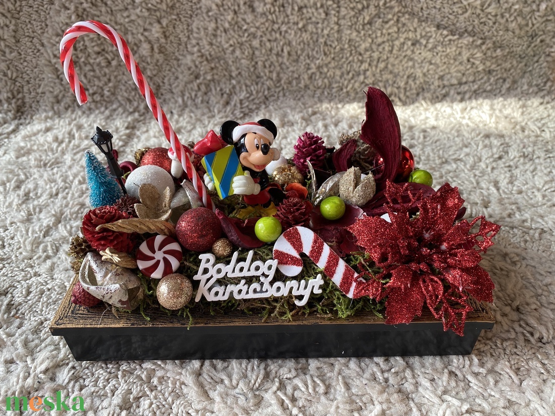 Disney Mickey Egér karácsonyi asztal disz - karácsony - karácsonyi lakásdekoráció - karácsonyfadíszek - Meska.hu Disney Mickey Egér karácsonyi asztal disz - karácsony - karácsonyi lakásdekoráció - karácsonyfadíszek - Meska.hu