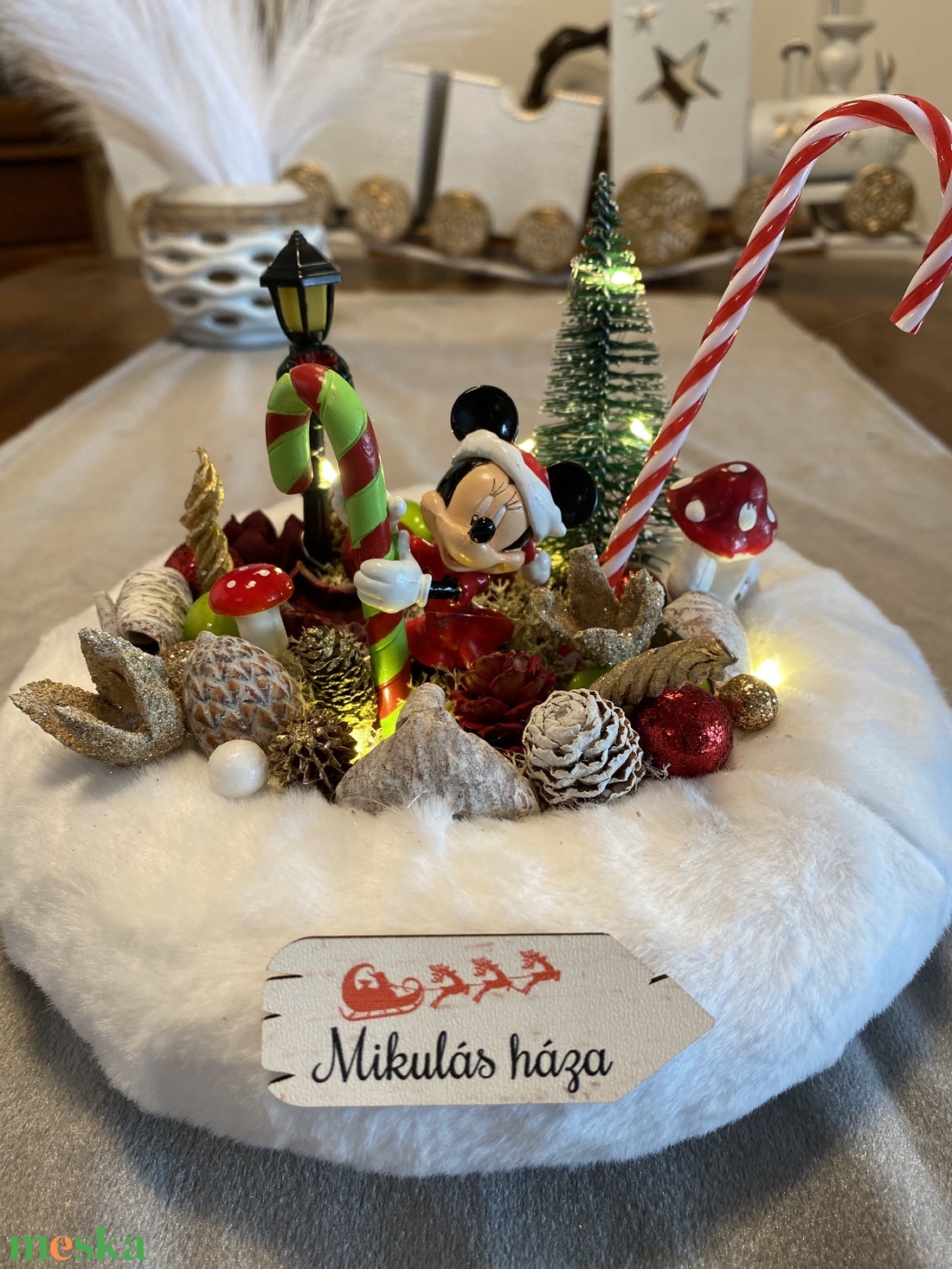 Disney Minnie Egér karácsonyi asztal disz - karácsony - karácsonyi lakásdekoráció - karácsonyfadíszek - Meska.hu Disney Minnie Egér karácsonyi asztal disz - karácsony - karácsonyi lakásdekoráció - karácsonyfadíszek - Meska.hu