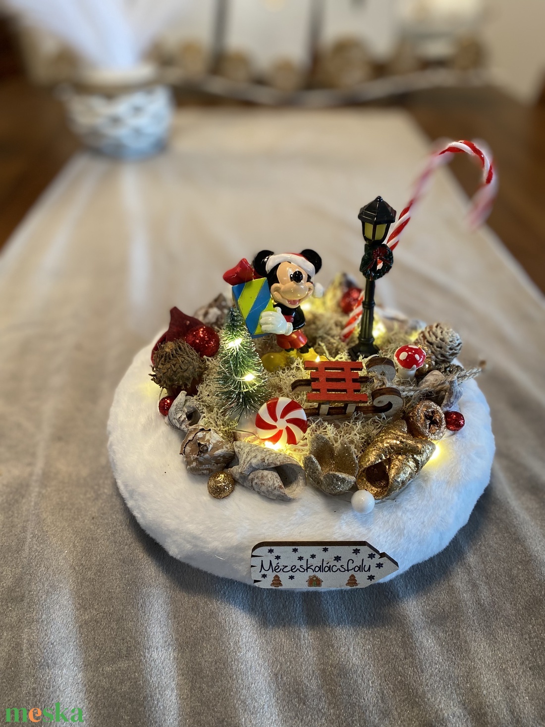 Disney Mickey Egér karácsonyi asztal disz - karácsony - karácsonyi lakásdekoráció - karácsonyfadíszek - Meska.hu Disney Mickey Egér karácsonyi asztal disz - karácsony - karácsonyi lakásdekoráció - karácsonyfadíszek - Meska.hu