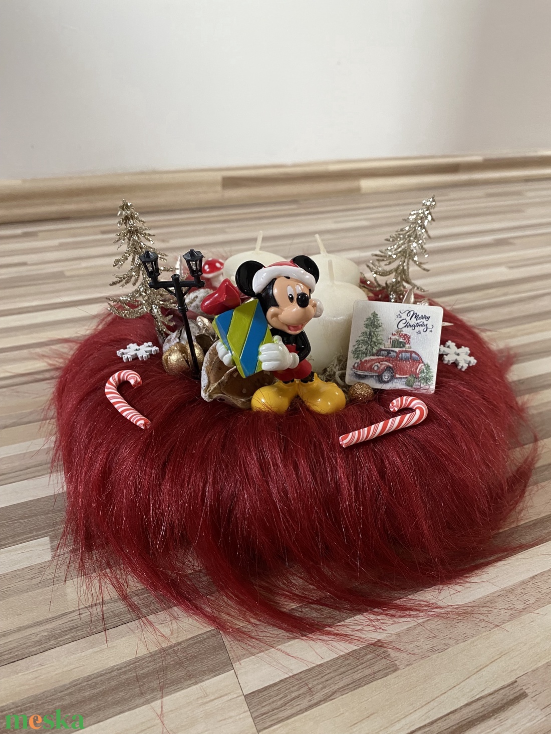 Disney Mickey egér karácsonyi advent koszorú - karácsony - karácsonyi lakásdekoráció - karácsonyfadíszek - Meska.hu Disney Mickey egér karácsonyi advent koszorú - karácsony - karácsonyi lakásdekoráció - karácsonyfadíszek - Meska.hu