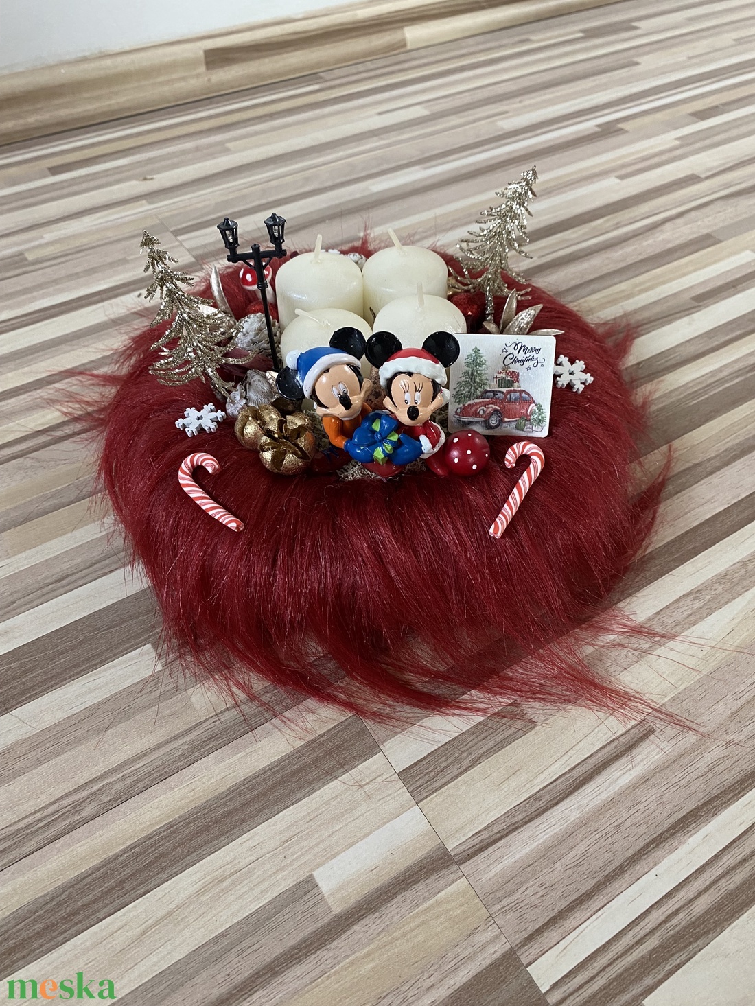 Disney Mickey és Minnie karácsonyi advent koszorú - karácsony - karácsonyi lakásdekoráció - karácsonyfadíszek - Meska.hu Disney Mickey és Minnie karácsonyi advent koszorú - karácsony - karácsonyi lakásdekoráció - karácsonyfadíszek - Meska.hu