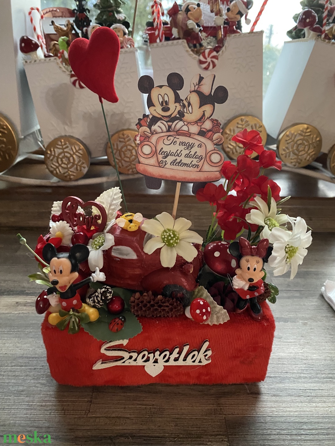 Disney Minnie és Mickey asztal disz - otthon & életmód - dekoráció - ajtó- és ablak dekoráció - ablakdísz - Meska.hu Disney Minnie és Mickey asztal disz - otthon & életmód - dekoráció - ajtó- és ablak dekoráció - ablakdísz - Meska.hu