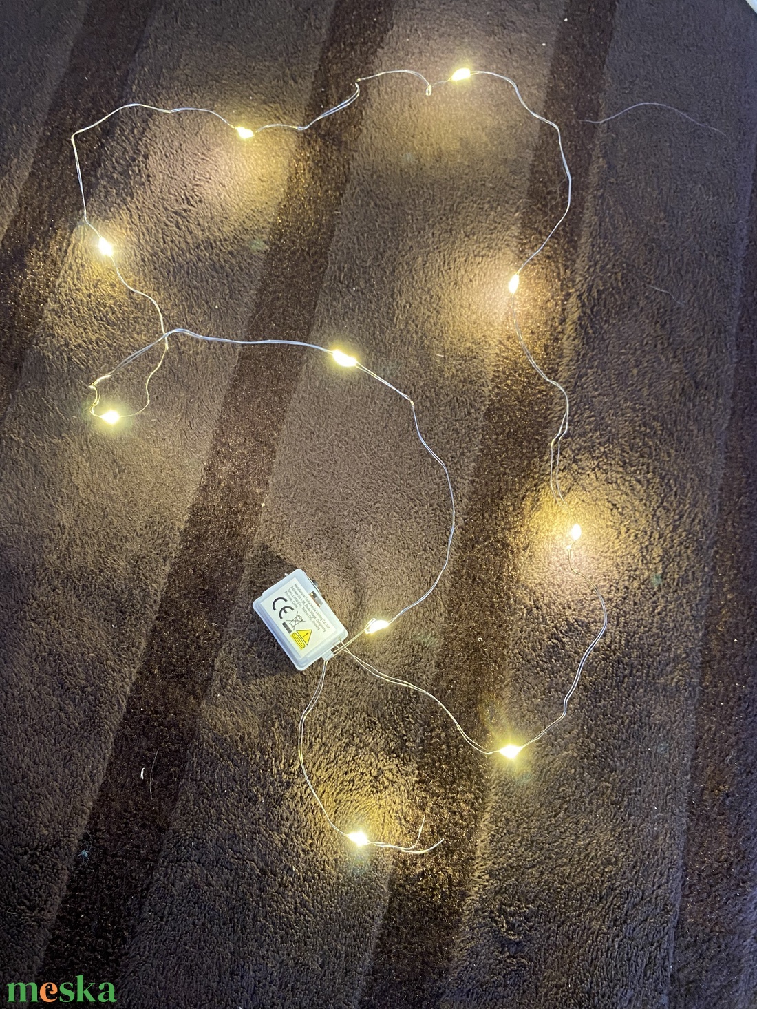 LED világítás  - kellékek & szerszámok - dekorációs kellékek - led-es fényfüzér - Meska.hu