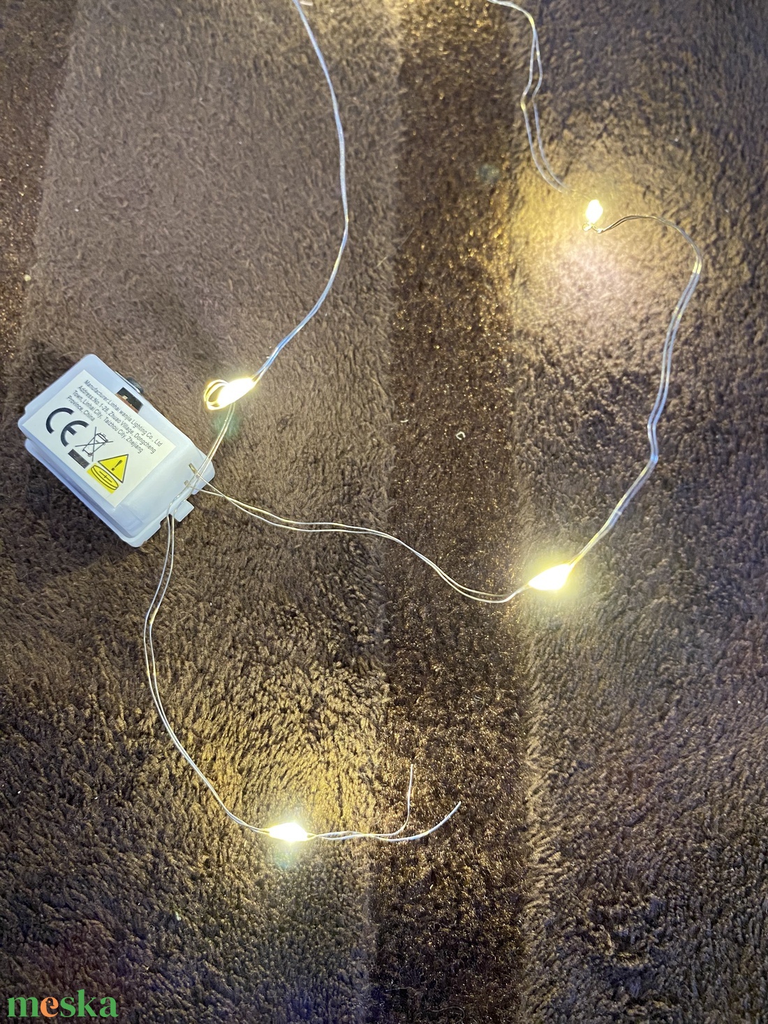 LED világítás  - kellékek & szerszámok - dekorációs kellékek - led-es fényfüzér - Meska.hu