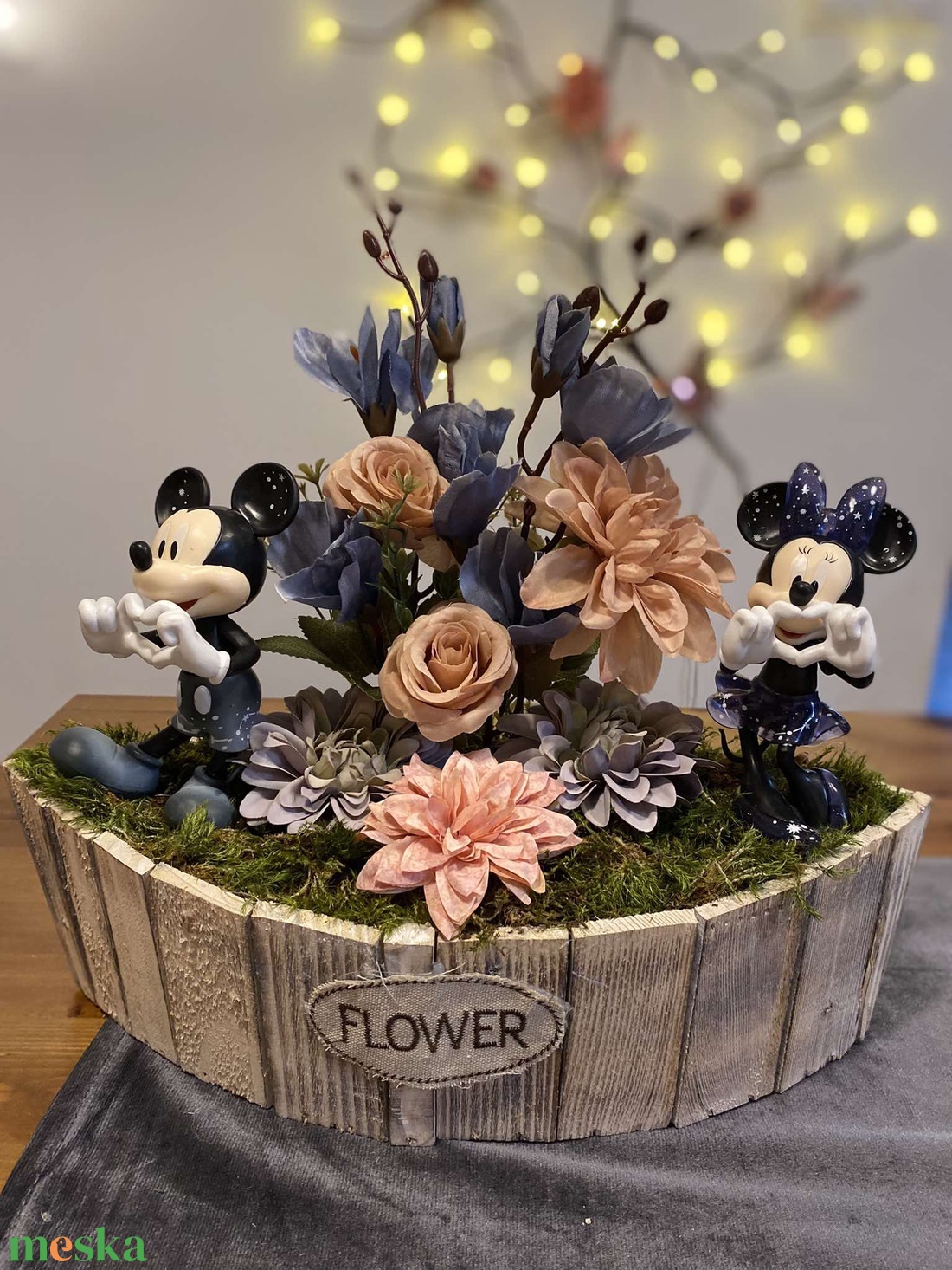 Disney Mickey and Minnie   asztal disz  - otthon & életmód - dekoráció - asztal és polc dekoráció - dekorációs tál, tartó - Meska.hu