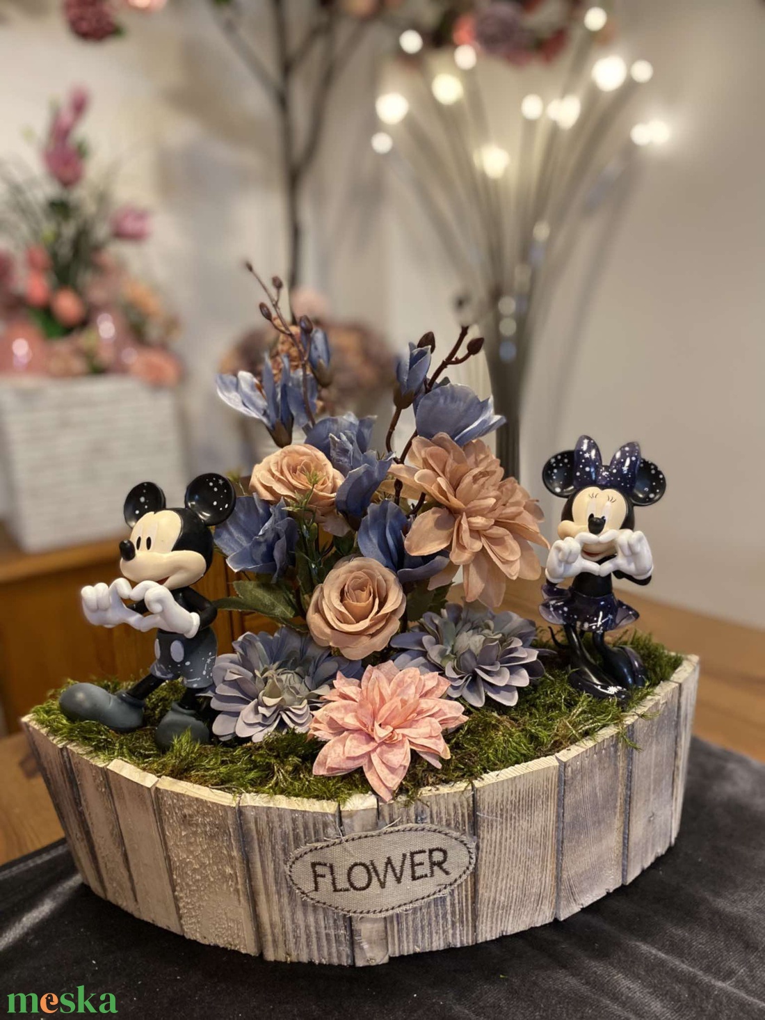 Disney Mickey and Minnie   asztal disz  - otthon & életmód - dekoráció - asztal és polc dekoráció - dekorációs tál, tartó - Meska.hu