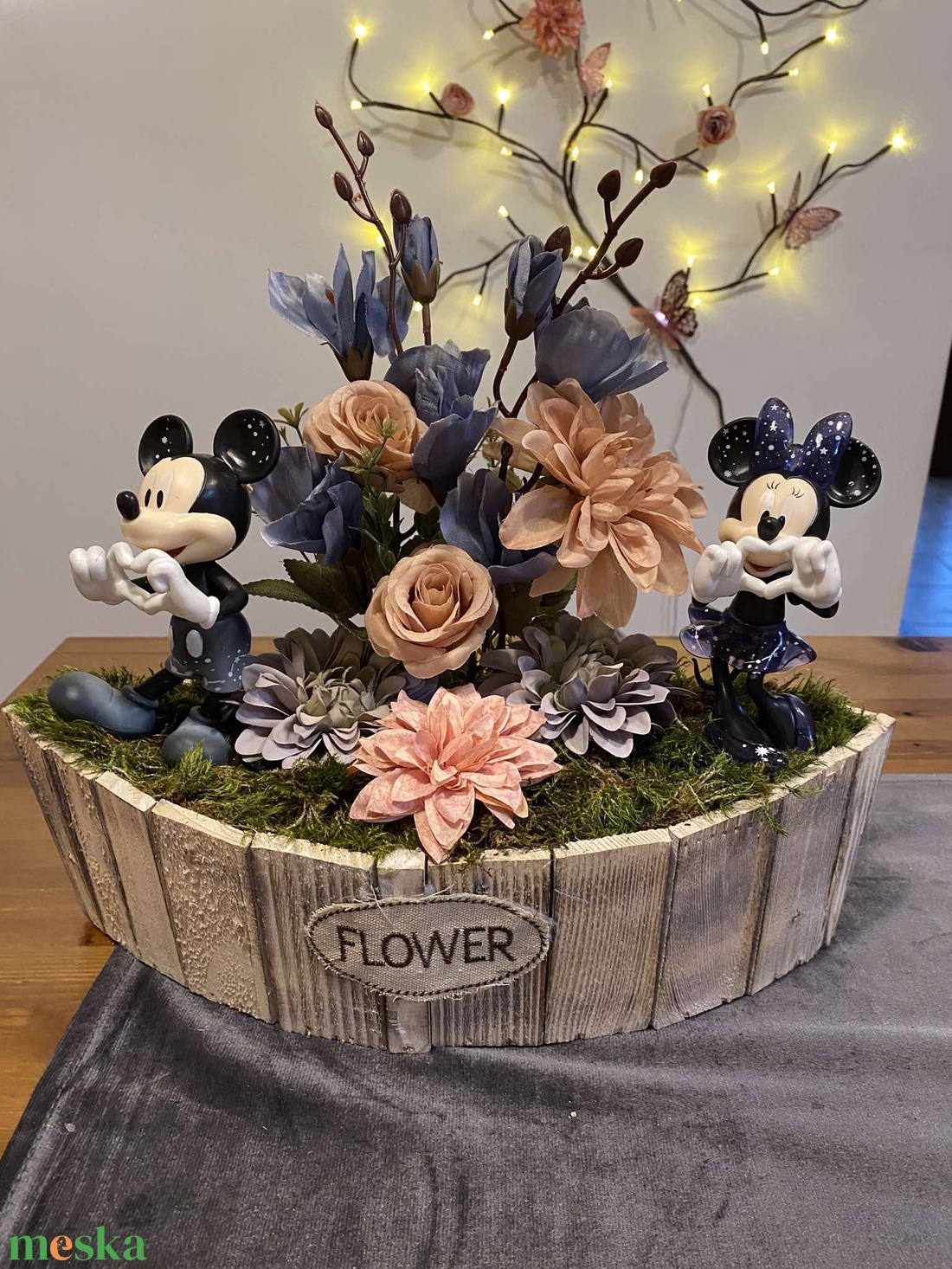 Disney Mickey and Minnie   asztal disz  - otthon & életmód - dekoráció - asztal és polc dekoráció - dekorációs tál, tartó - Meska.hu