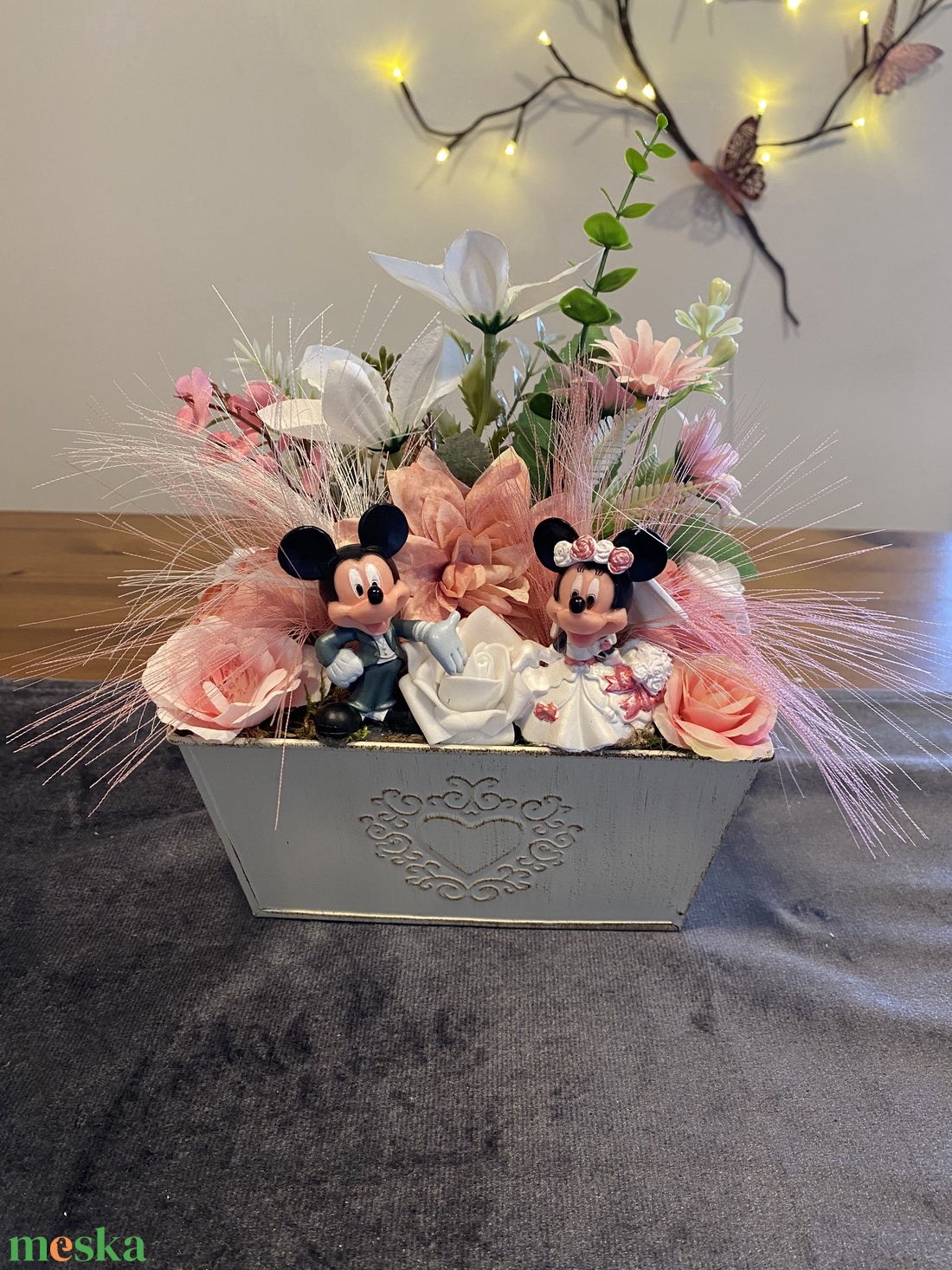 Disney Mickey és Minnie asztal disz - otthon & életmód - dekoráció - asztal és polc dekoráció - dekorációs tál, tartó - Meska.hu Disney Mickey és Minnie asztal disz - otthon & életmód - dekoráció - asztal és polc dekoráció - dekorációs tál, tartó - Meska.hu