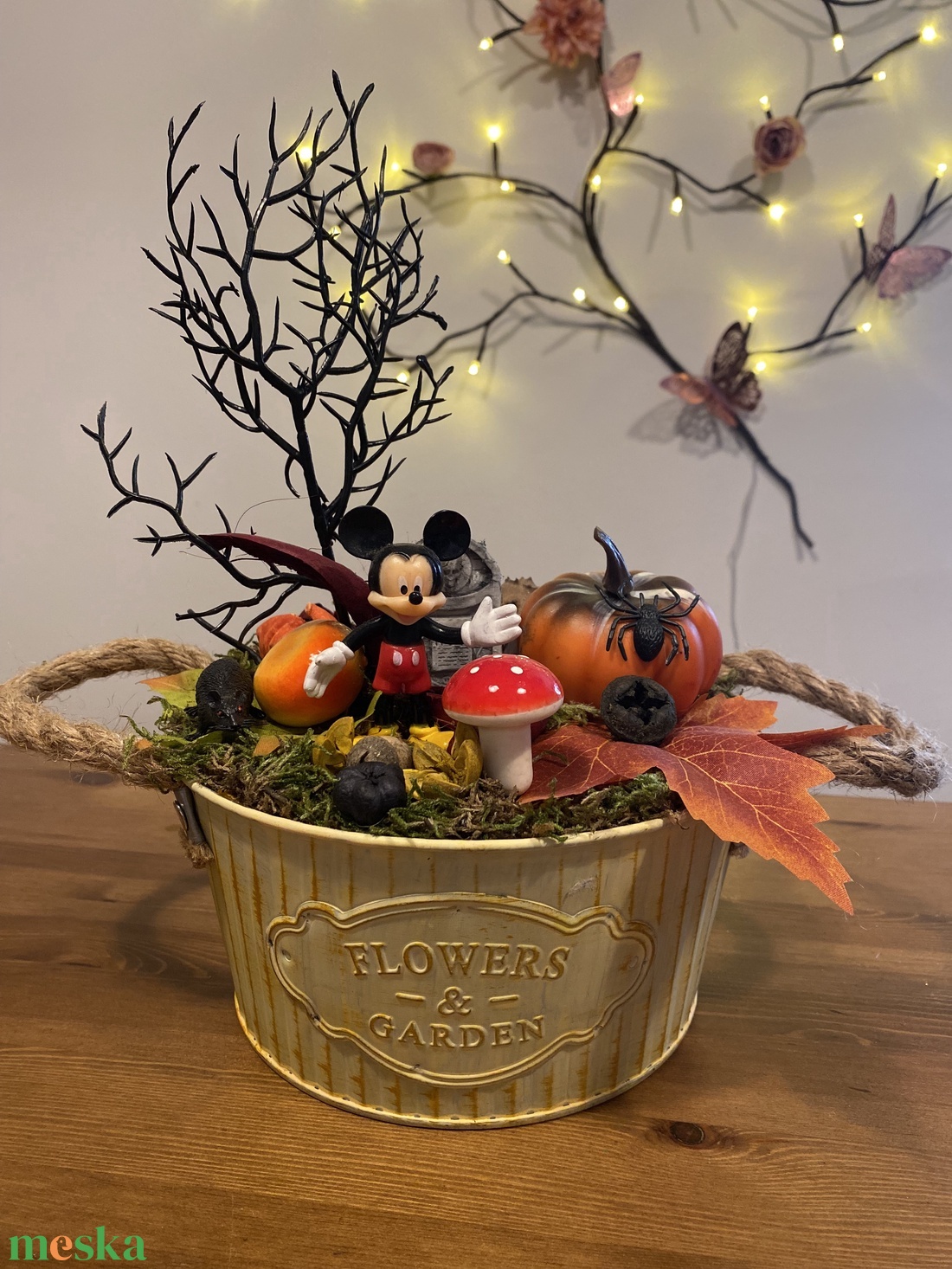 Disney Mickey . Halloween  asztal dísz  - otthon & életmód - dekoráció - halloween - halloweeni dekoráció - Meska.hu