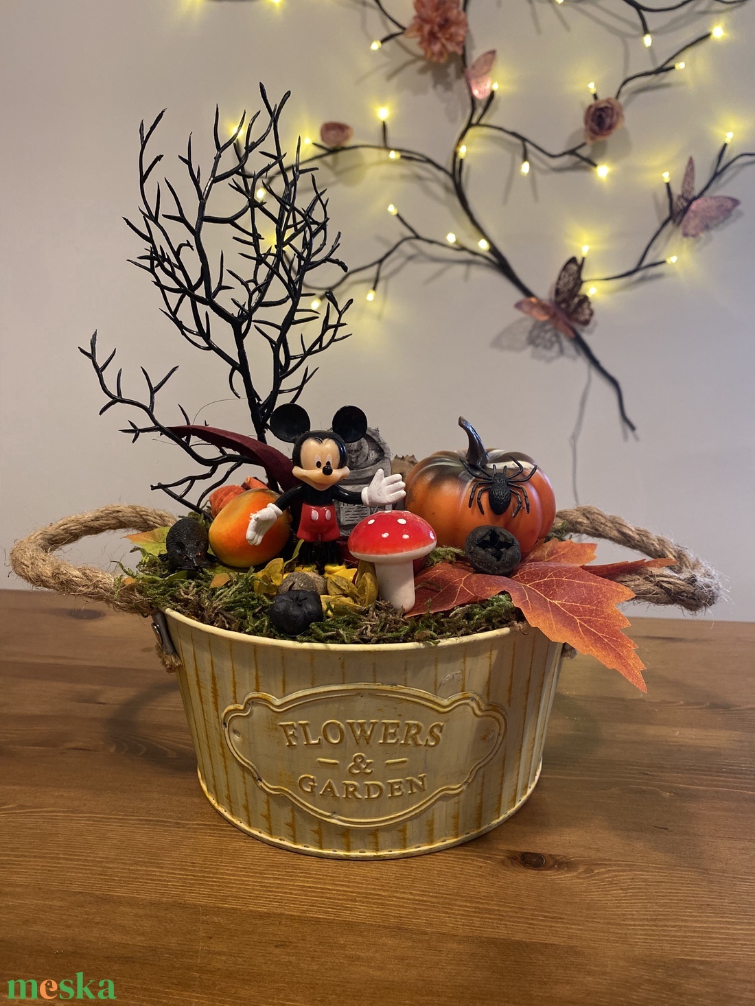 Disney Mickey . Halloween  asztal dísz  - otthon & életmód - dekoráció - halloween - halloweeni dekoráció - Meska.hu