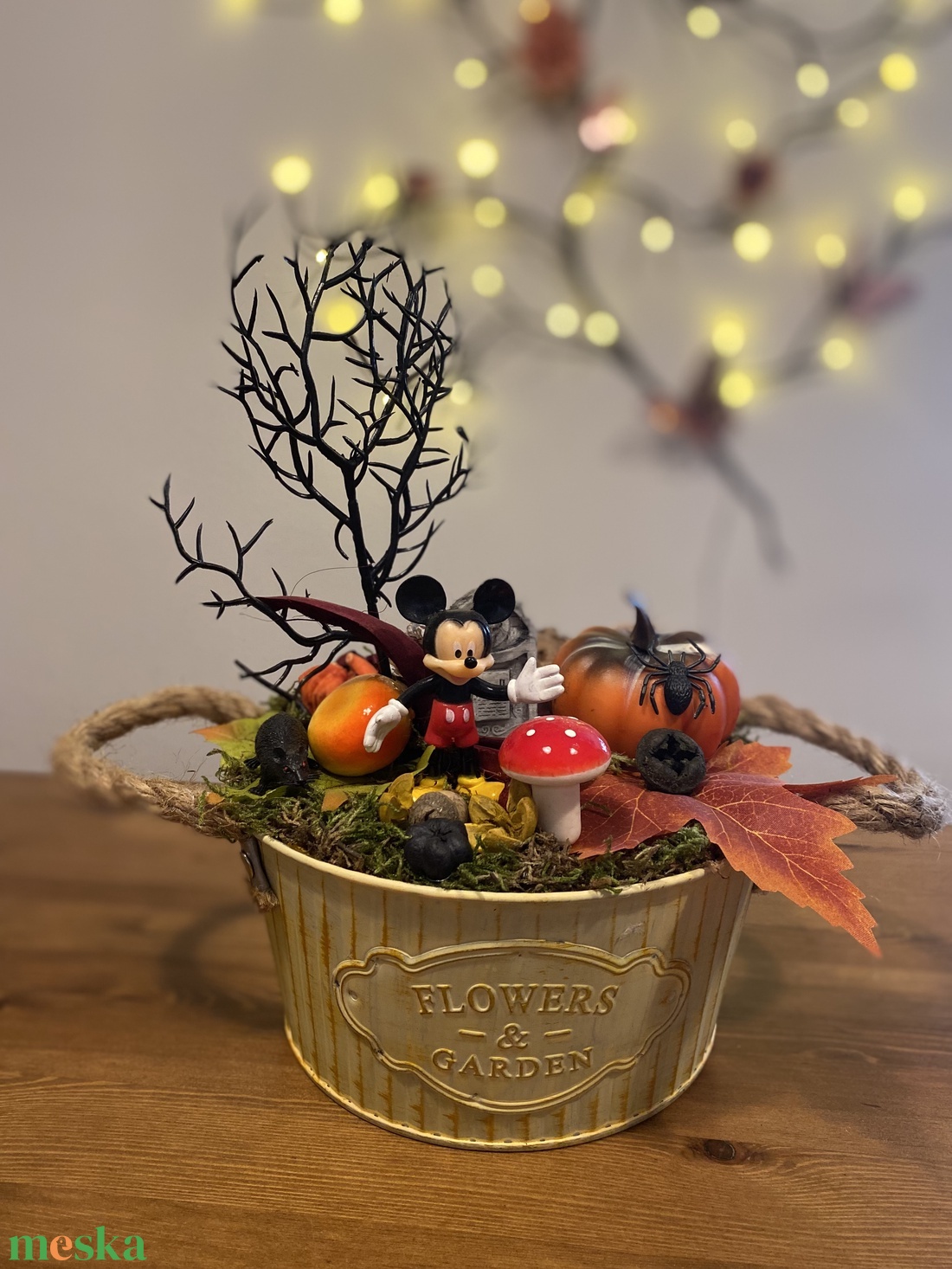 Disney Mickey . Halloween  asztal dísz  - otthon & életmód - dekoráció - halloween - halloweeni dekoráció - Meska.hu