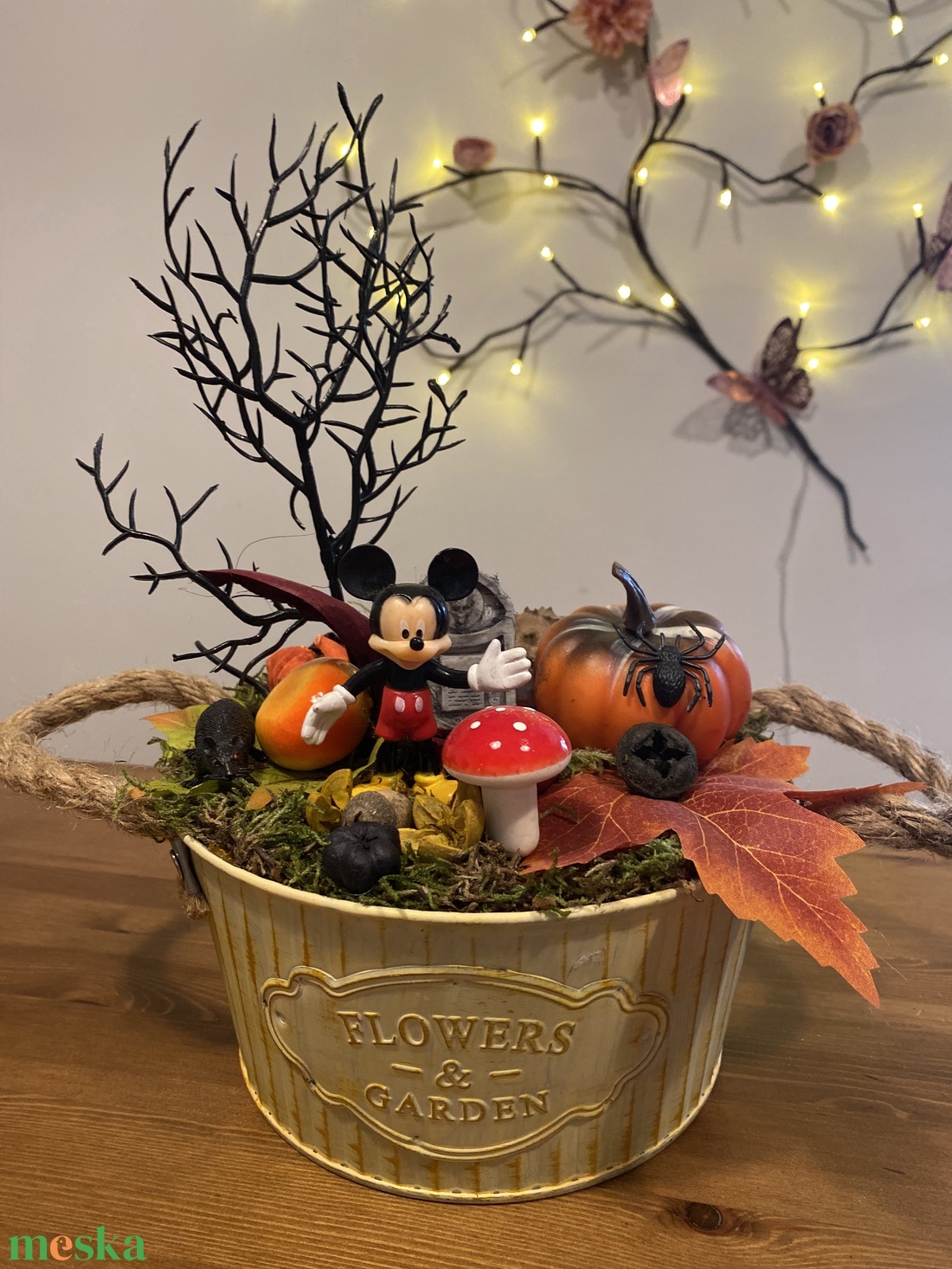 Disney Mickey . Halloween  asztal dísz  - otthon & életmód - dekoráció - halloween - halloweeni dekoráció - Meska.hu