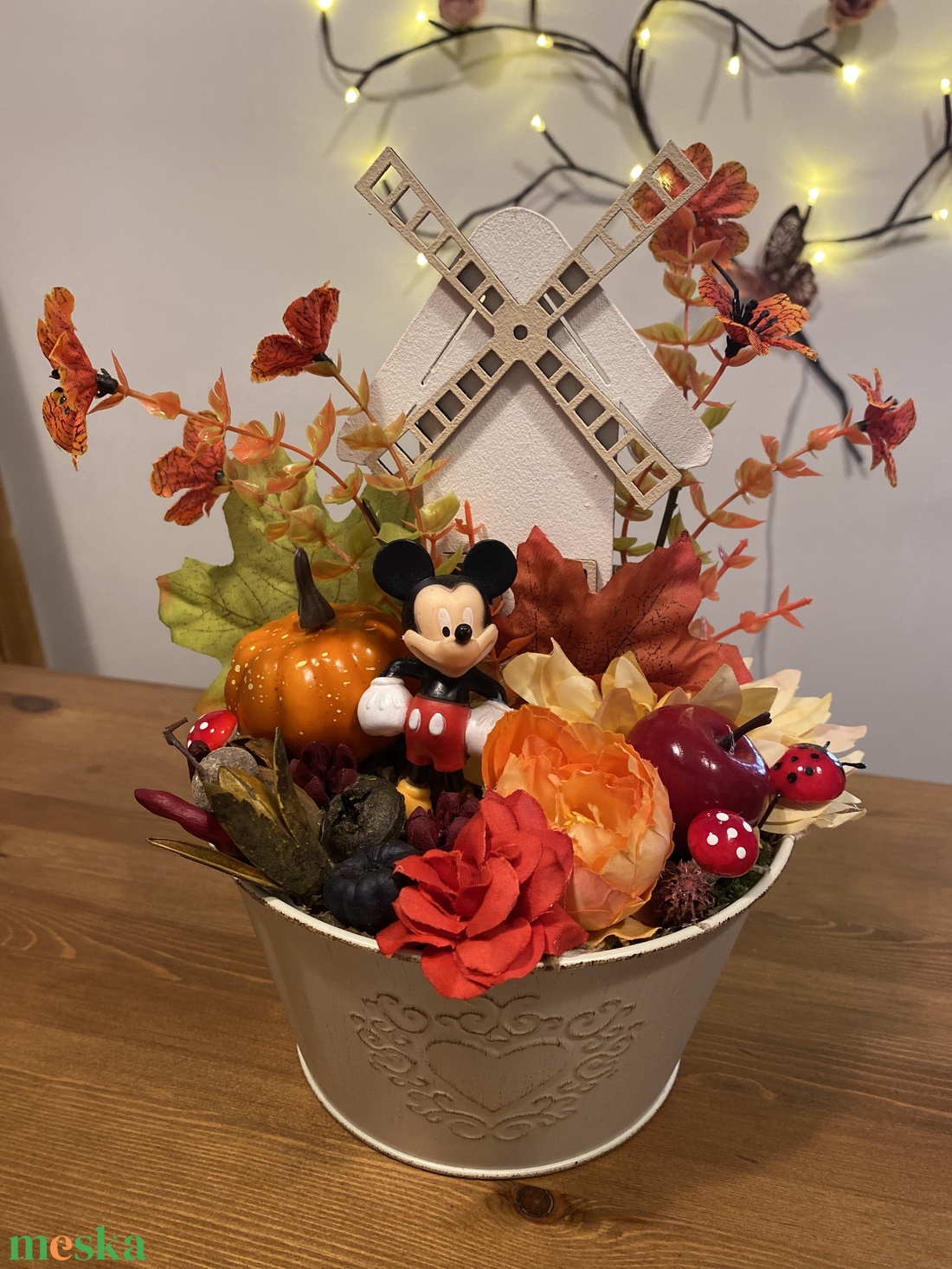 Disney Mickey őszi asztal disz - otthon & életmód - dekoráció - virágdísz és tartó - virágtartó - Meska.hu Disney Mickey őszi asztal disz - otthon & életmód - dekoráció - virágdísz és tartó - virágtartó - Meska.hu